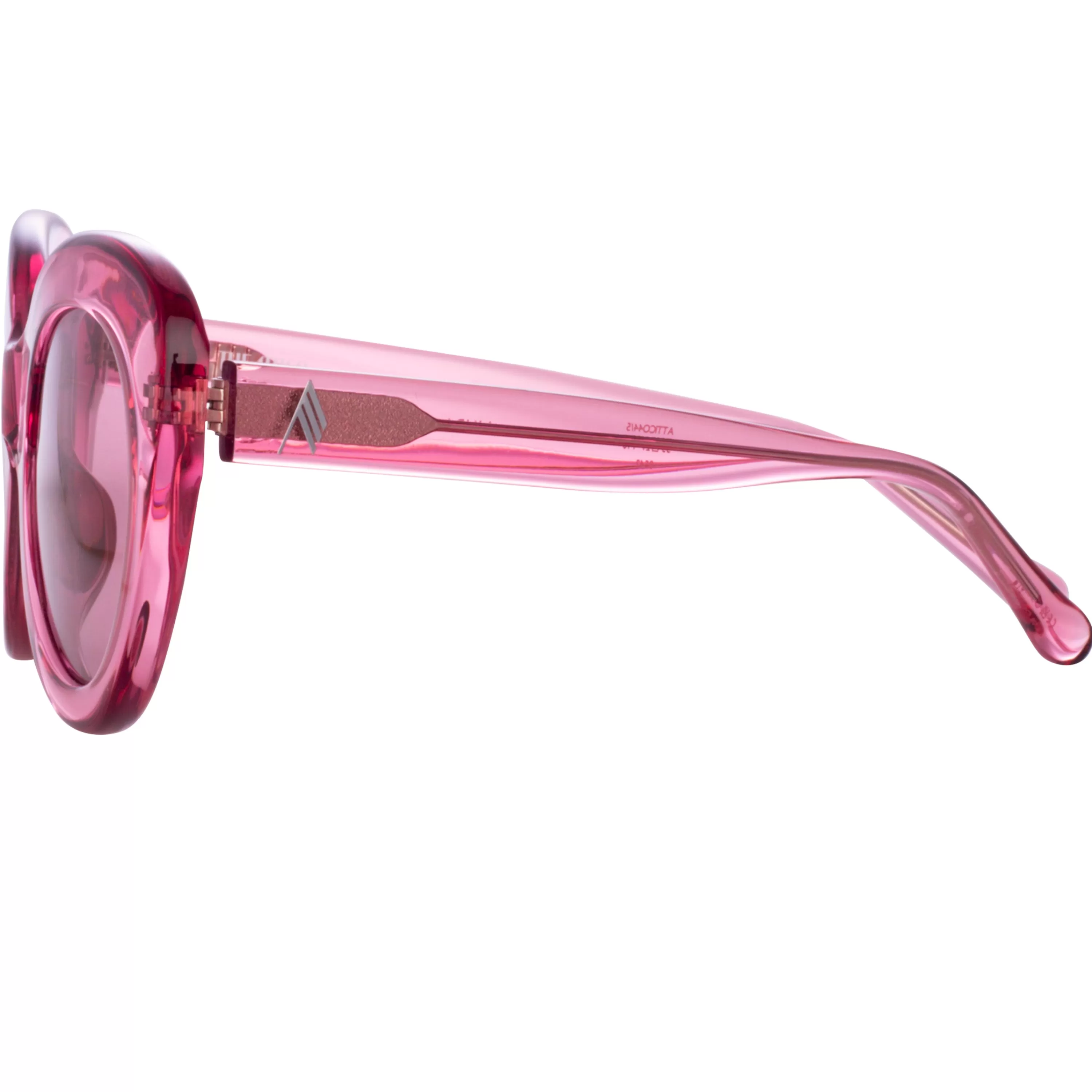 agnes_cat_eye_sunglasses_in_pink_3.webp LINDA FARROW (U.K.) Agnes Cat Eye Sunglasses in Pink
