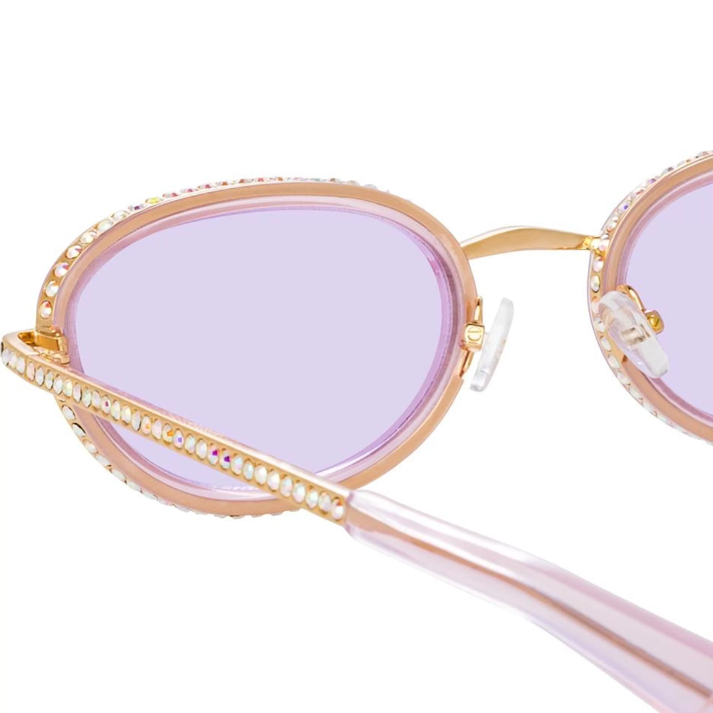 area__oval_sunglasses_in_light_gold_tone_4.webp Area 1 Oval Sunglasses in Light Gold Tone