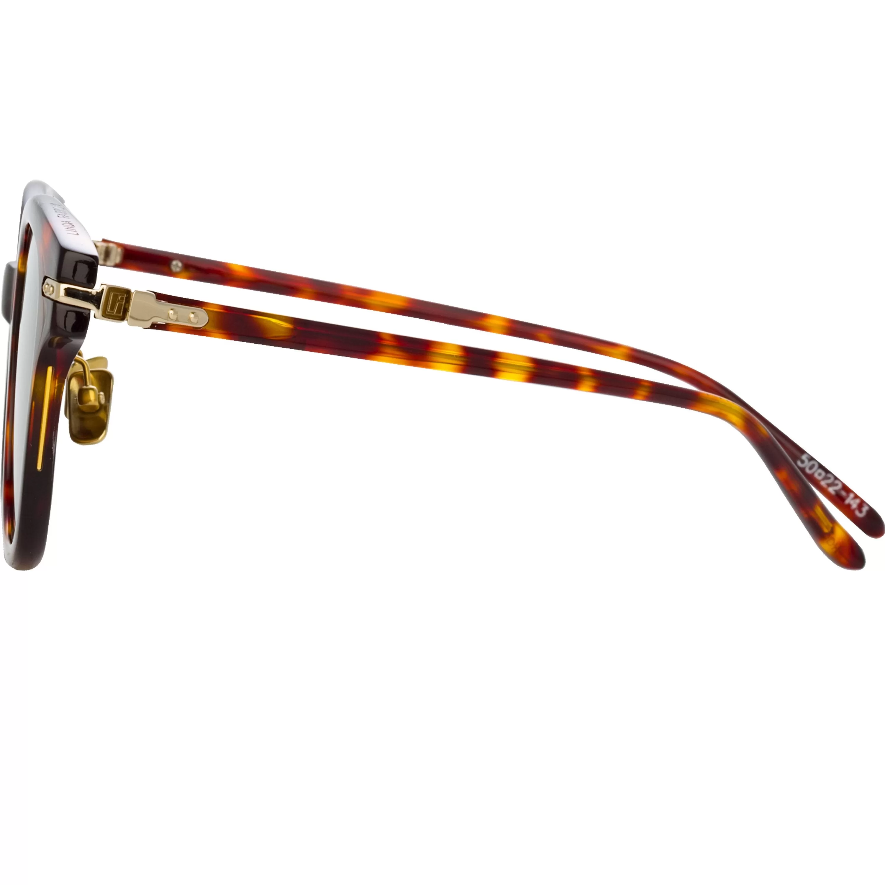 atkins_a_dframe_sunglasses_in_tortoiseshell_3.webp Linda Farrow Linear Atkins A D-Frame Sunglasses in Tortoiseshell