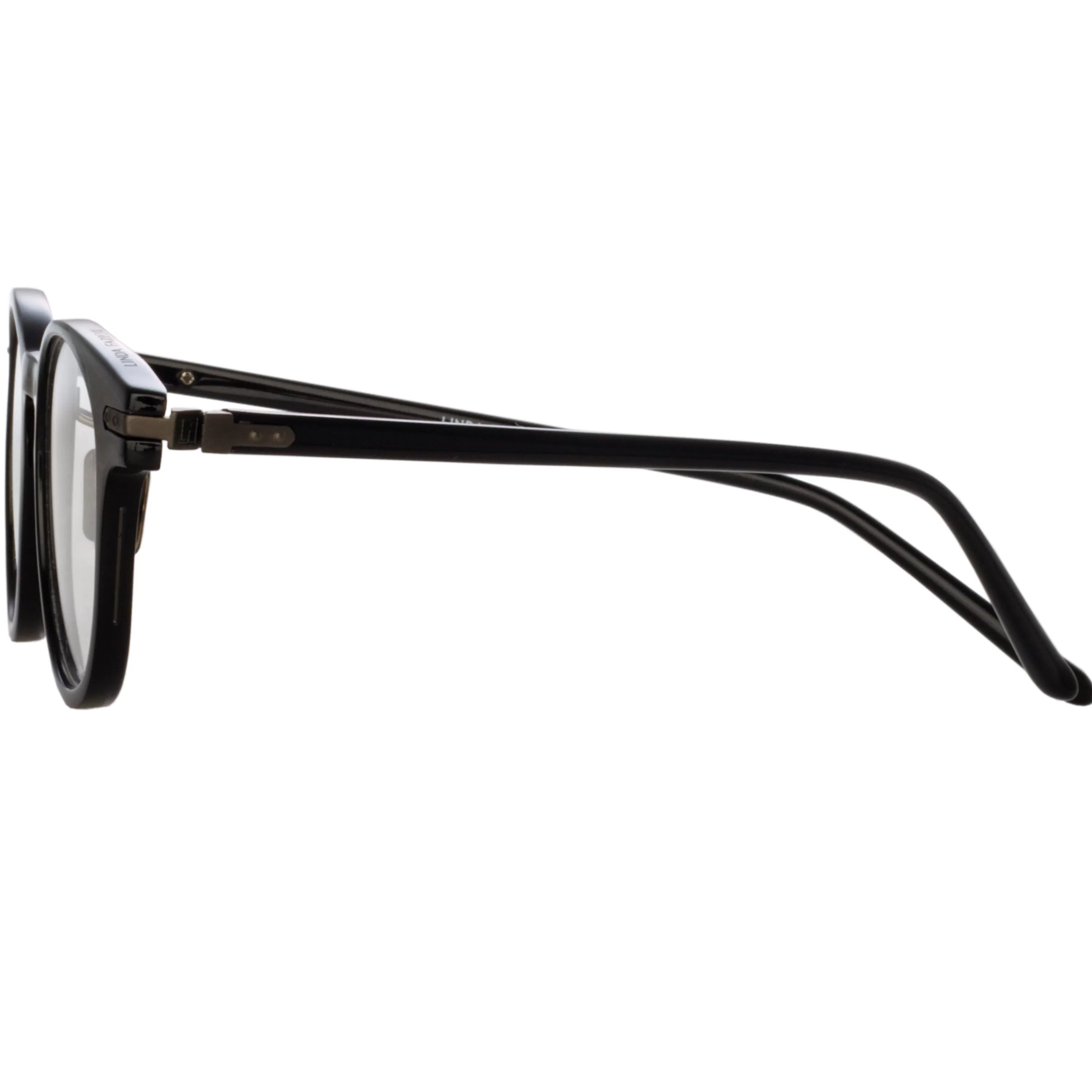 bay_optical_dframe_in_black_and_nickel_asian_fit_3.webp Linda Farrow Bay Optical D-Frame in Black and Nickel (Asian Fit)