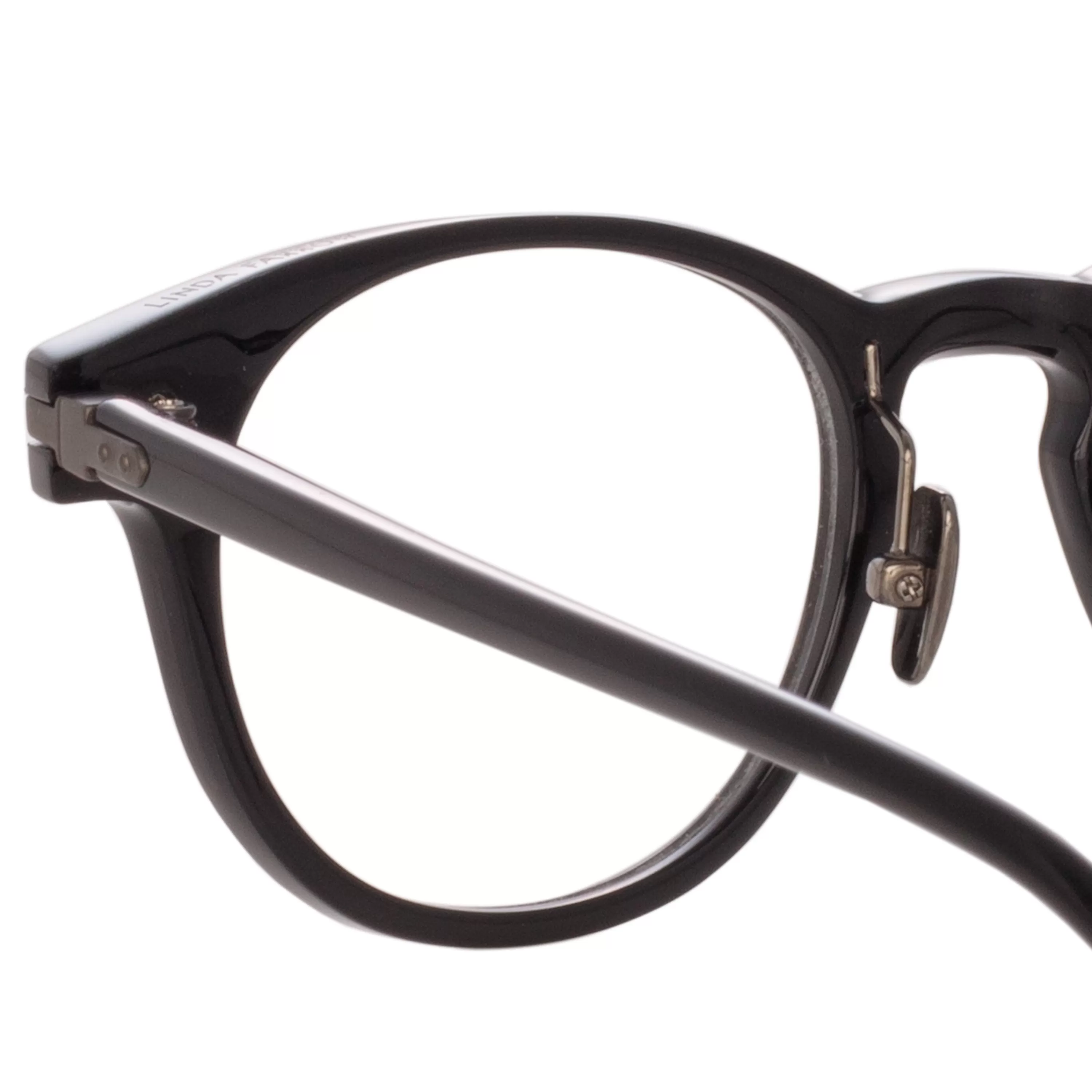 bay_optical_dframe_in_black_and_nickel_asian_fit_4.webp Linda Farrow Bay Optical D-Frame in Black and Nickel (Asian Fit)