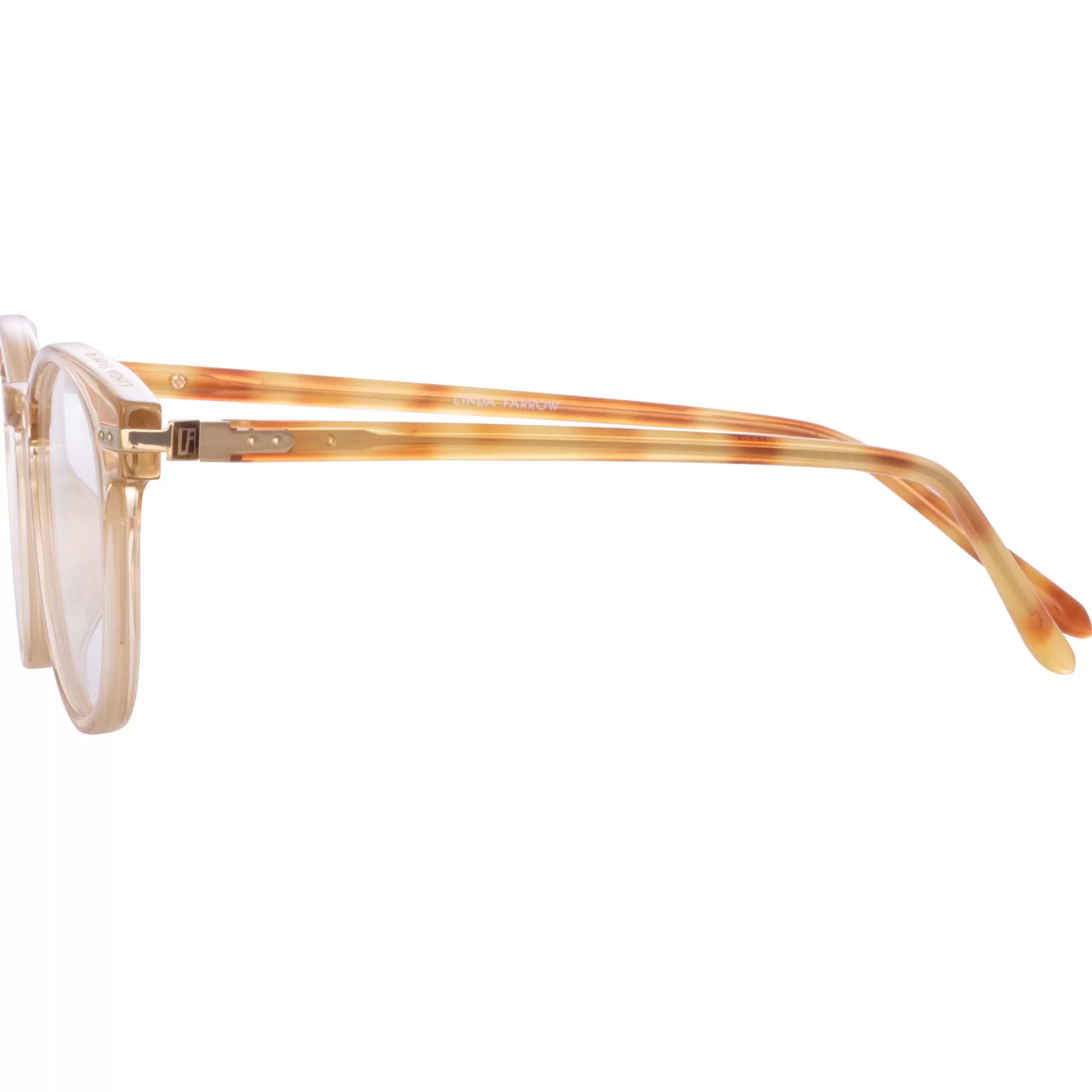 bay_optical_dframe_in_saffron_3.webp Linda Farrow Bay Optical D-Frame in Saffron