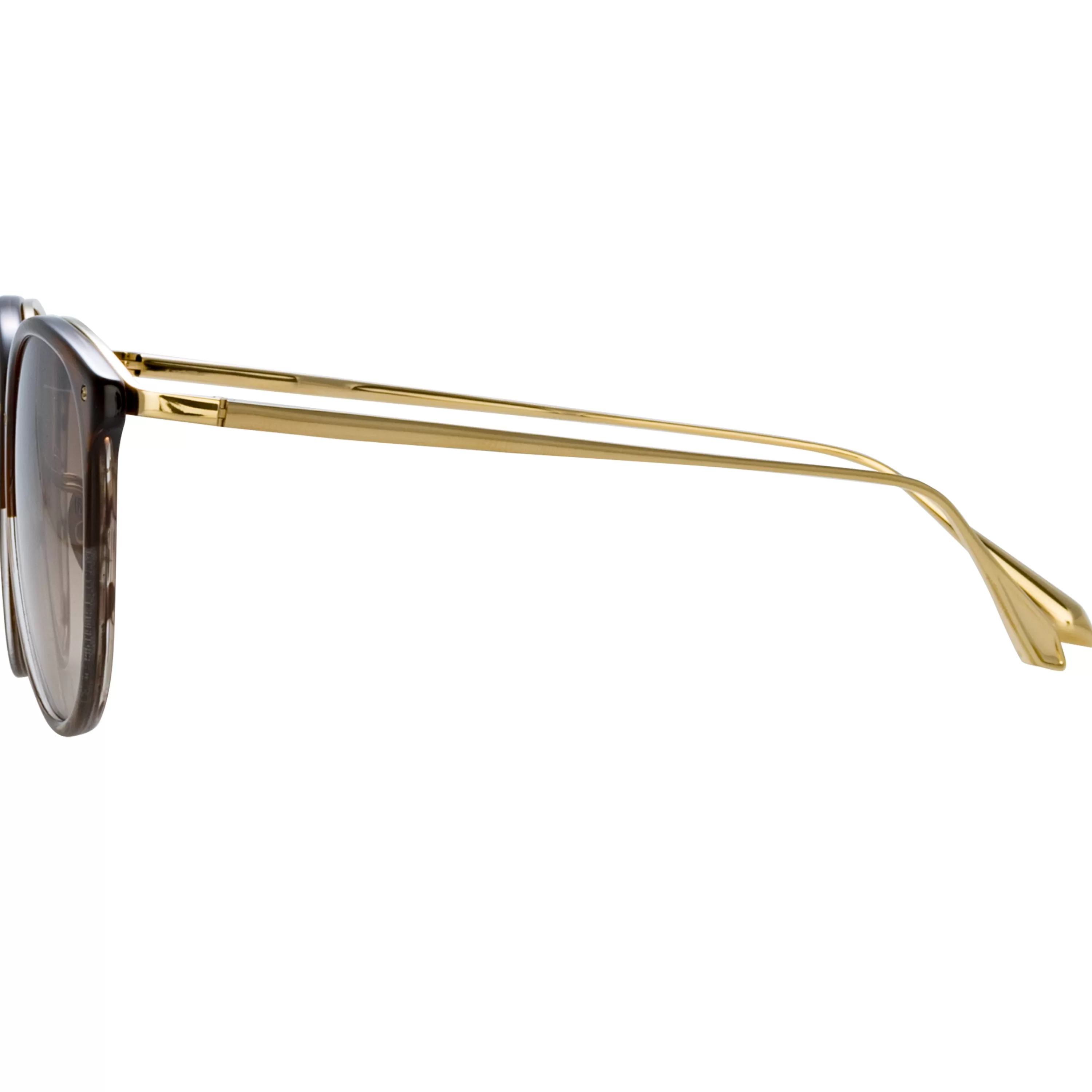 calthorpe_oval_sunglasses_in_caramel_horn_3.webp Women Linda Farrow Calthorpe Oval Sunglasses in Caramel Horn
