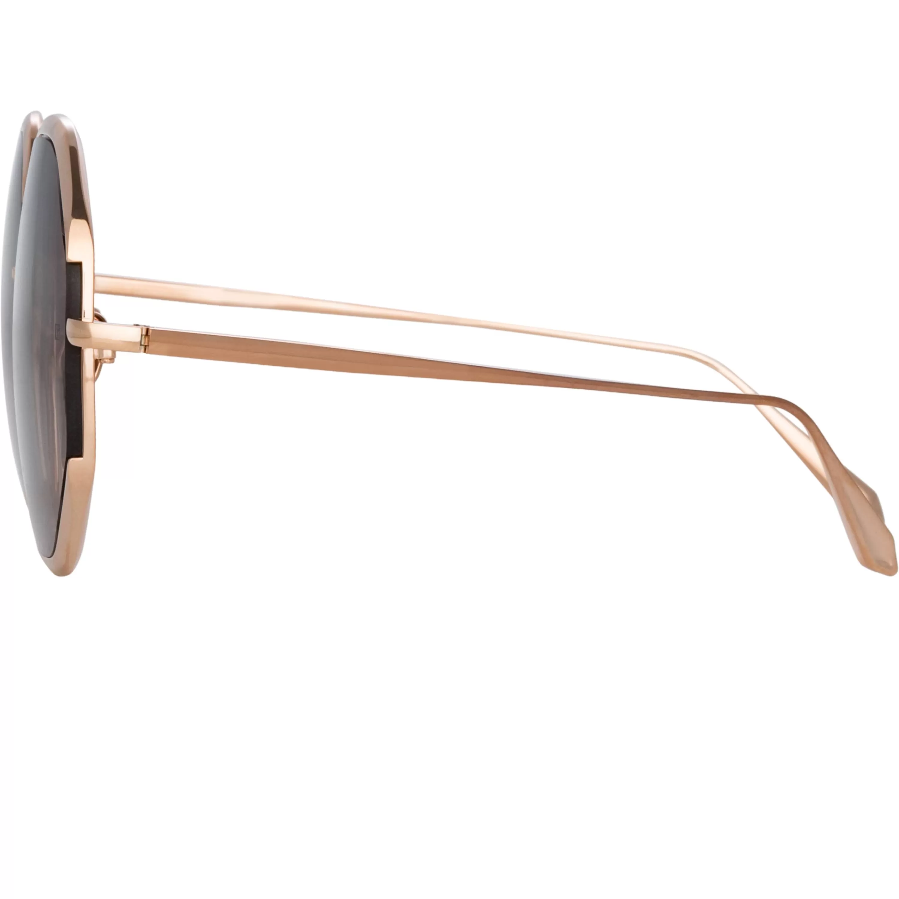 camila_oversized_sunglasses_in_rose_gold_3.webp LINDA FARROW (U.K.) Camila Oversized Sunglasses in Rose Gold