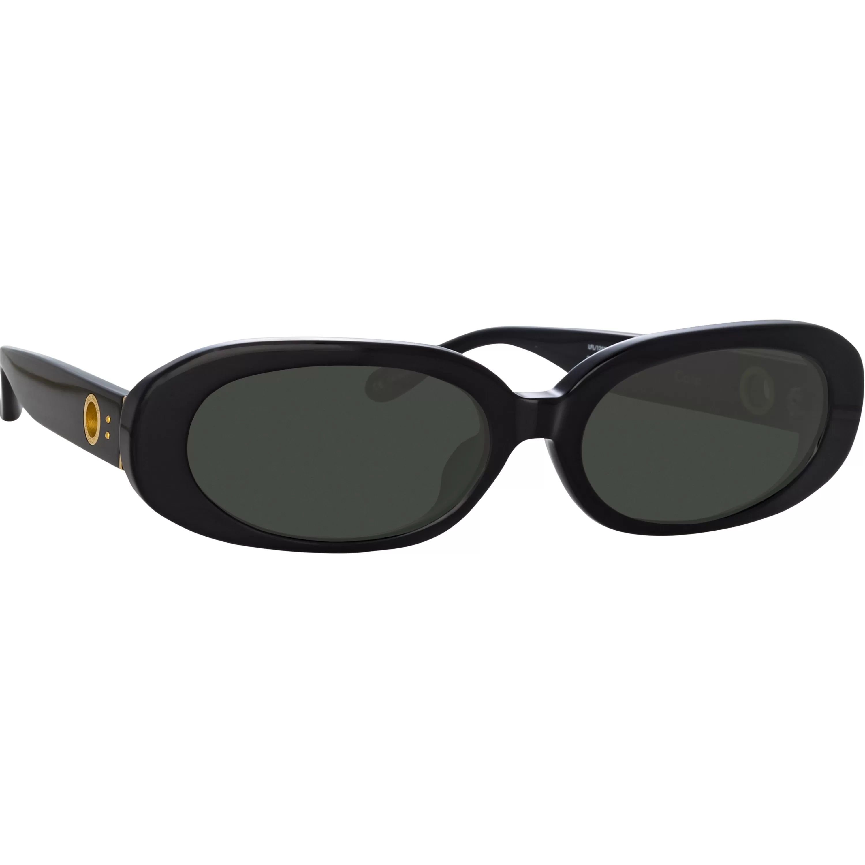 cara_oval_sunglasses_in_black_2.webp LINDA FARROW (U.K.) Cara Oval Sunglasses in Black