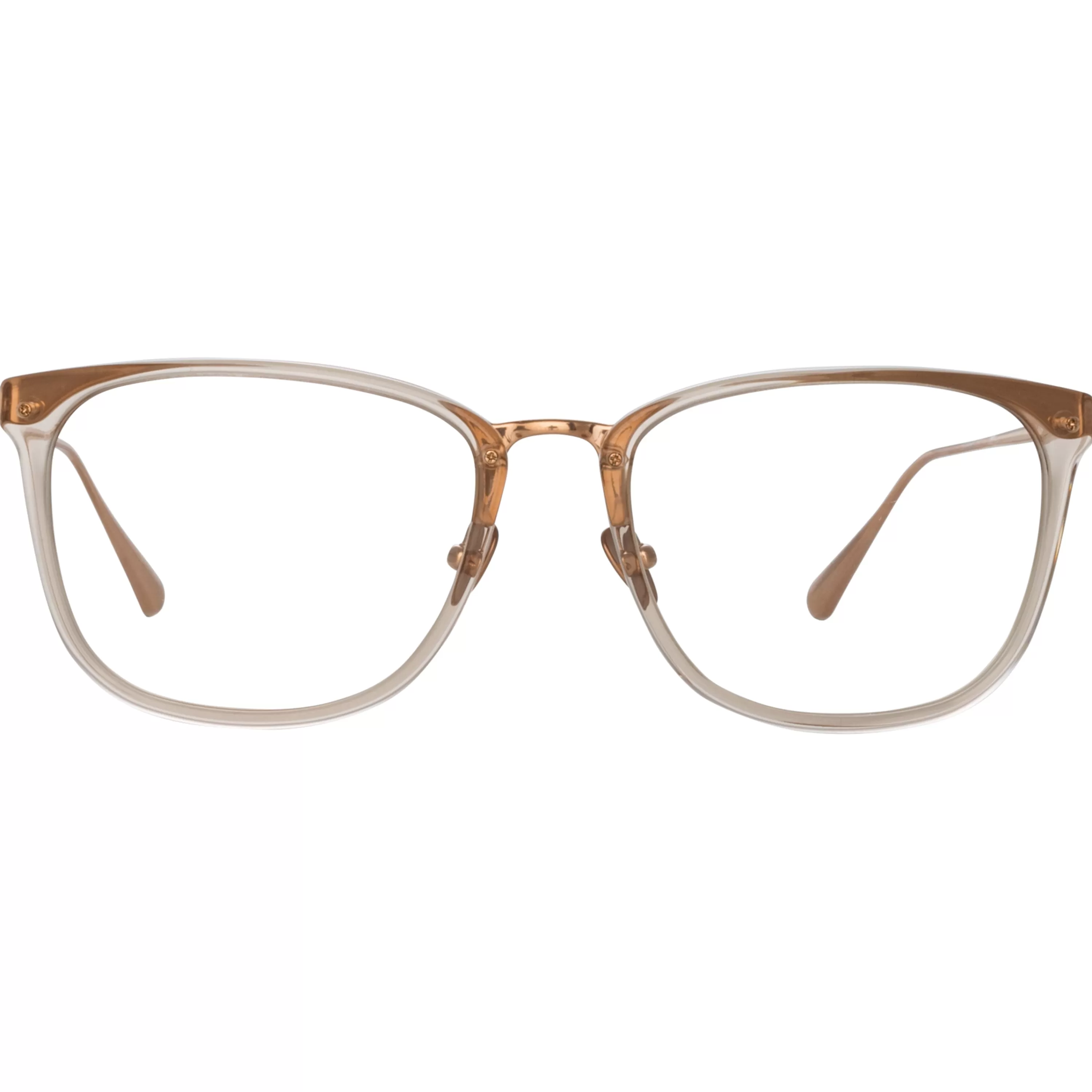 Women LINDA FARROW (U.K.) Cassin Optical D-Frame in Ash