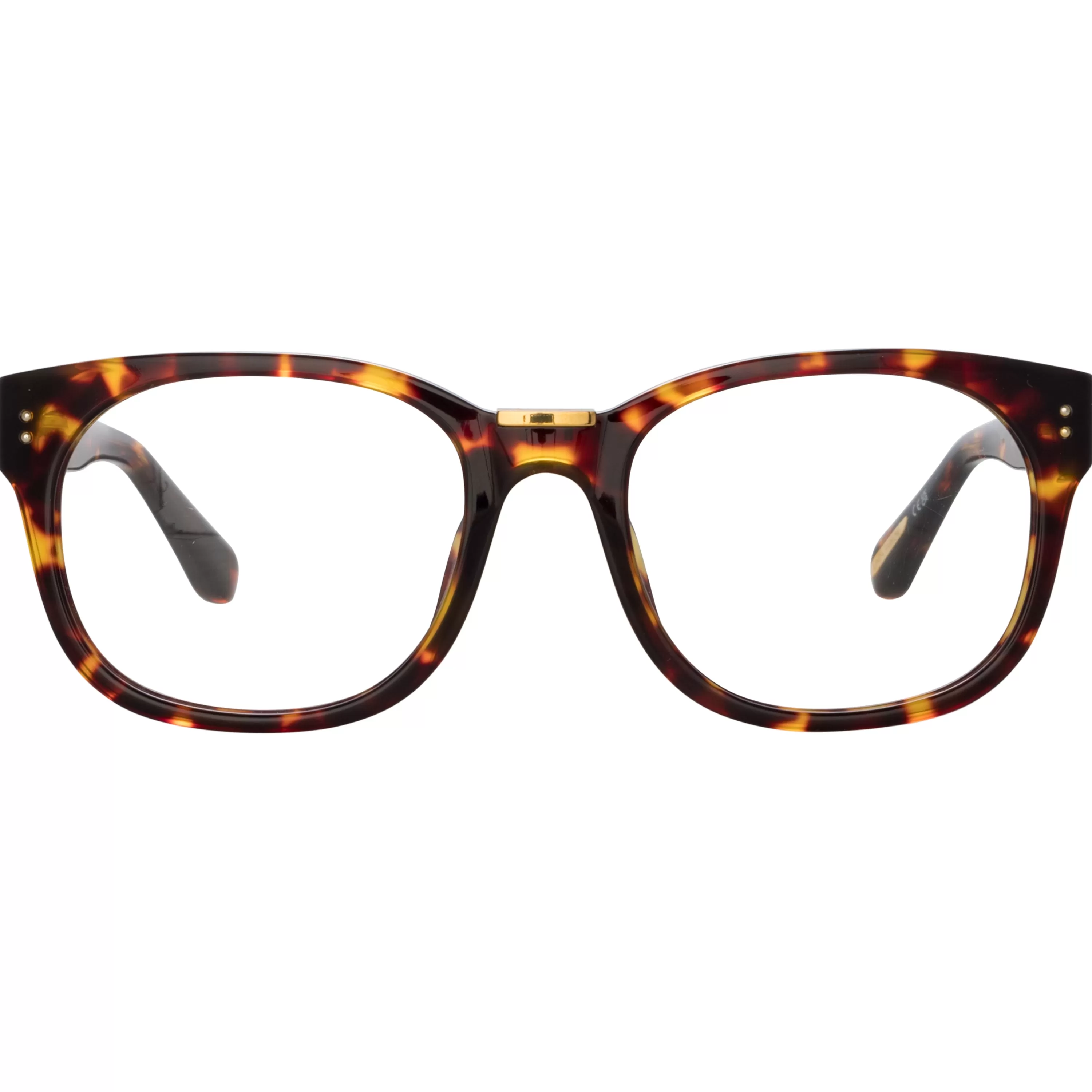 Women LINDA FARROW (U.K.) Cedric Rectangular Optical Frames in Tortoiseshell