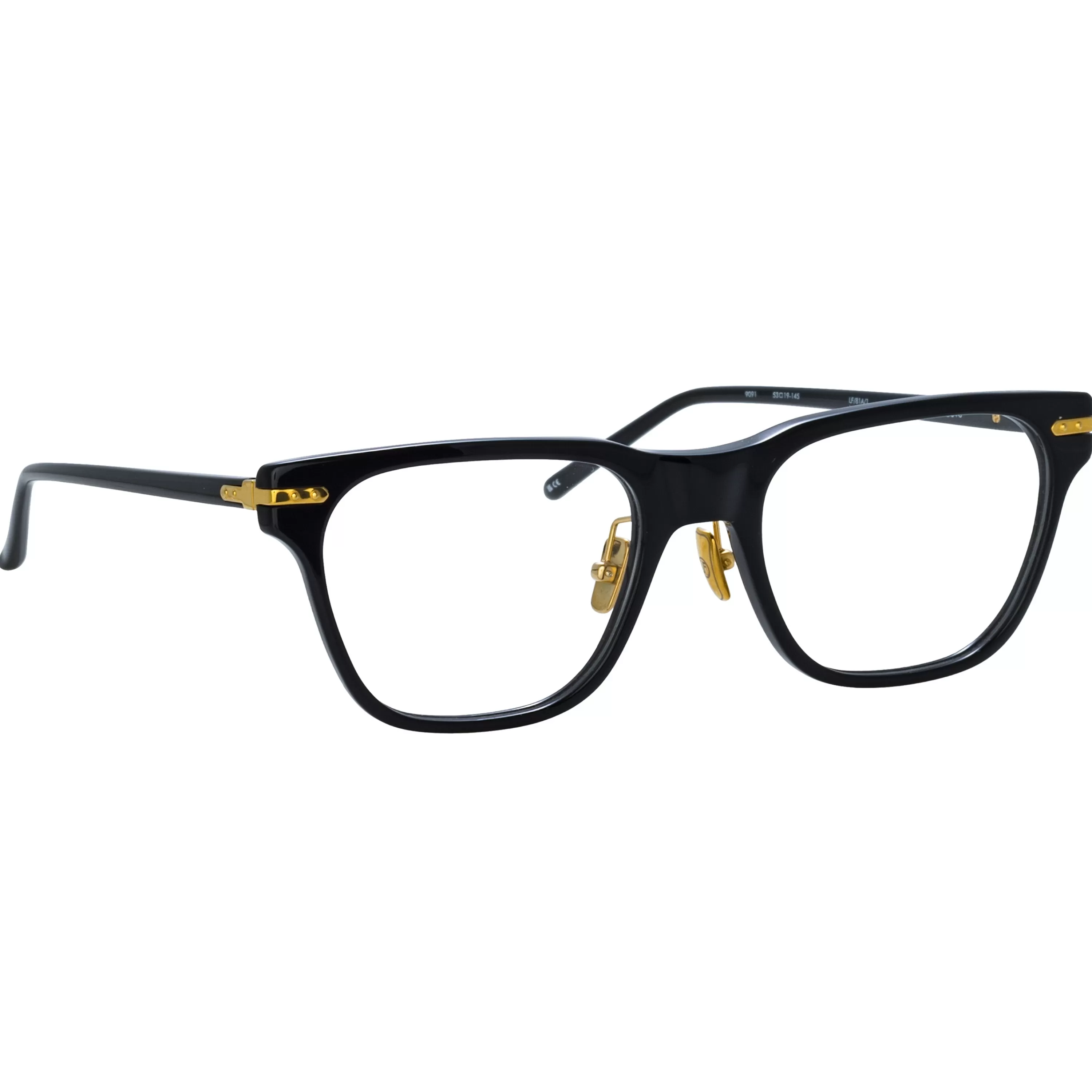 cove_optical_dframe_in_black_asian_fit_2.webp Women Linda Farrow Cove Optical D-Frame in Black (Asian Fit)