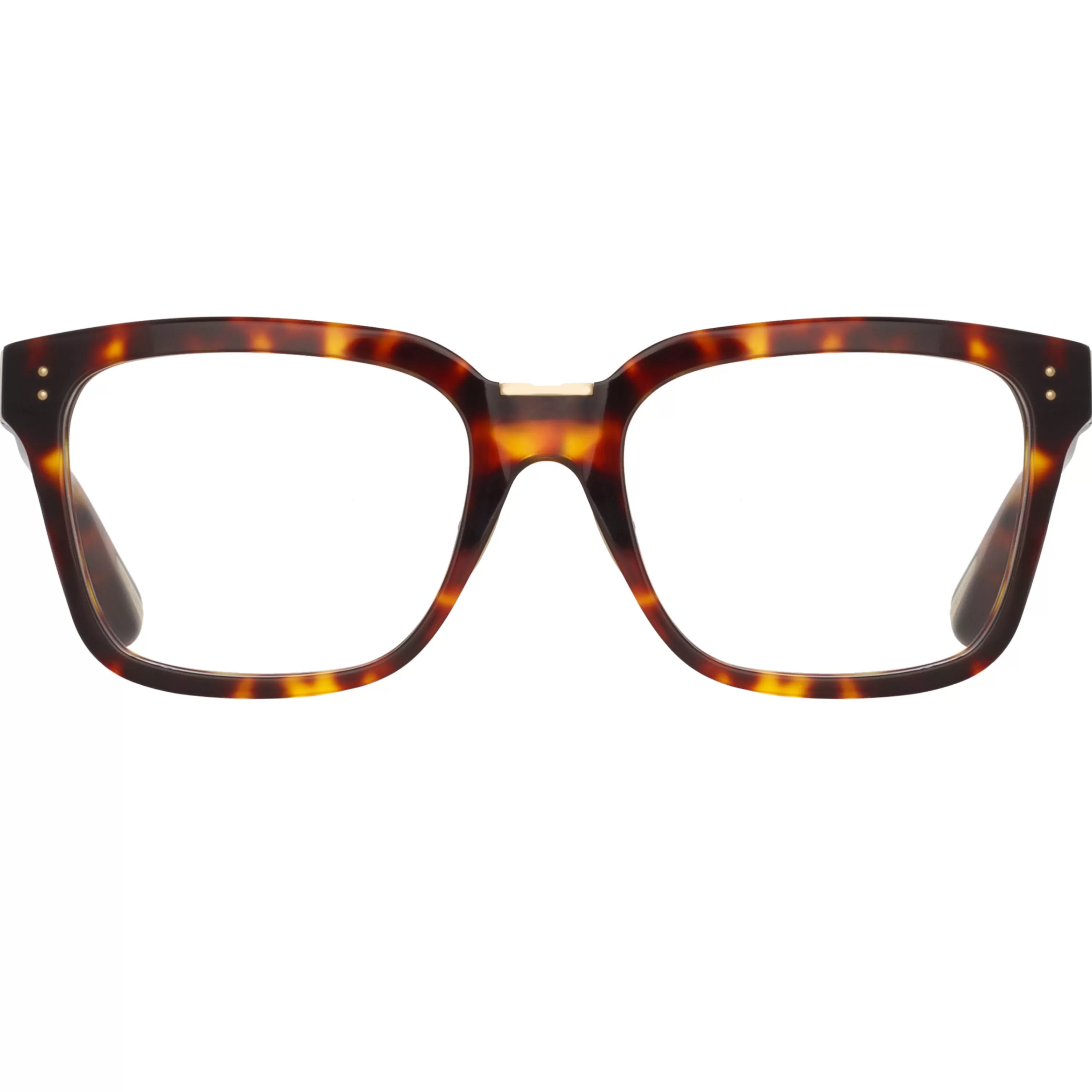 LINDA FARROW (U.K.) Desiree Optical D-Frame in Tortoiseshell