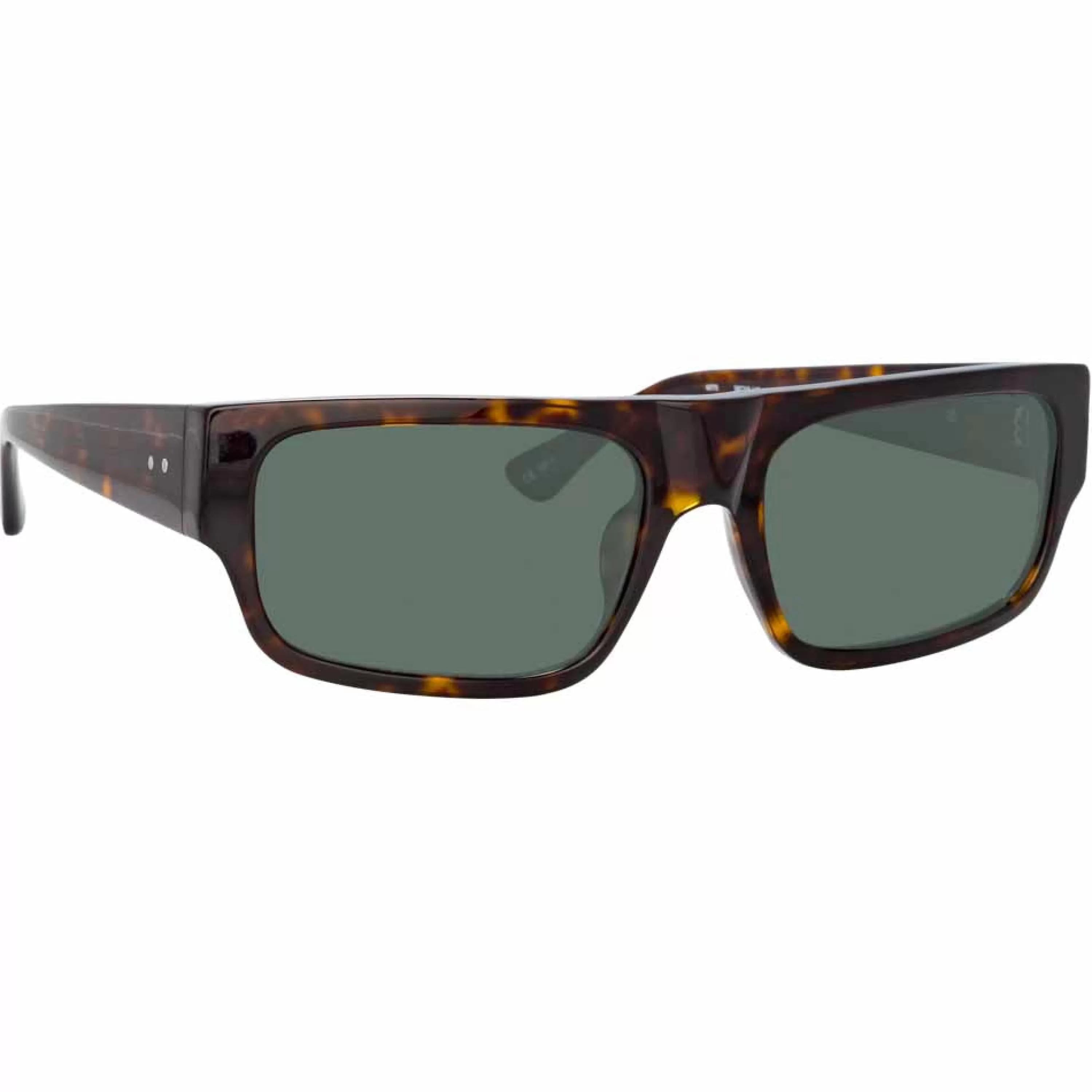 Linda Farrow Dries Van Noten 189 C5 Rectangular Sunglasses