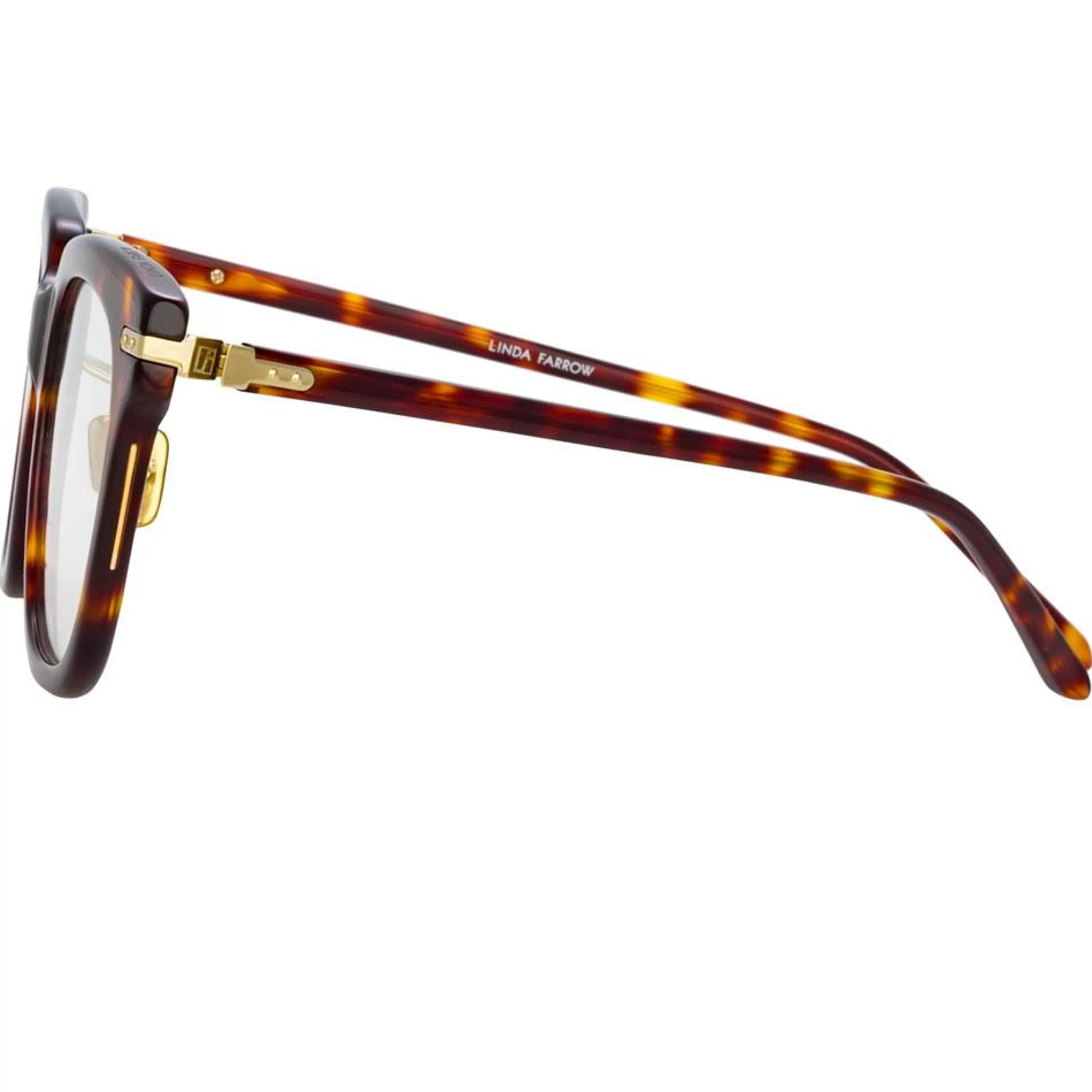 empire_optical_dframe_in_tortoiseshell_mens_2.webp Linda Farrow Linear Empire Optical D-Frame in Tortoiseshell (Men's)