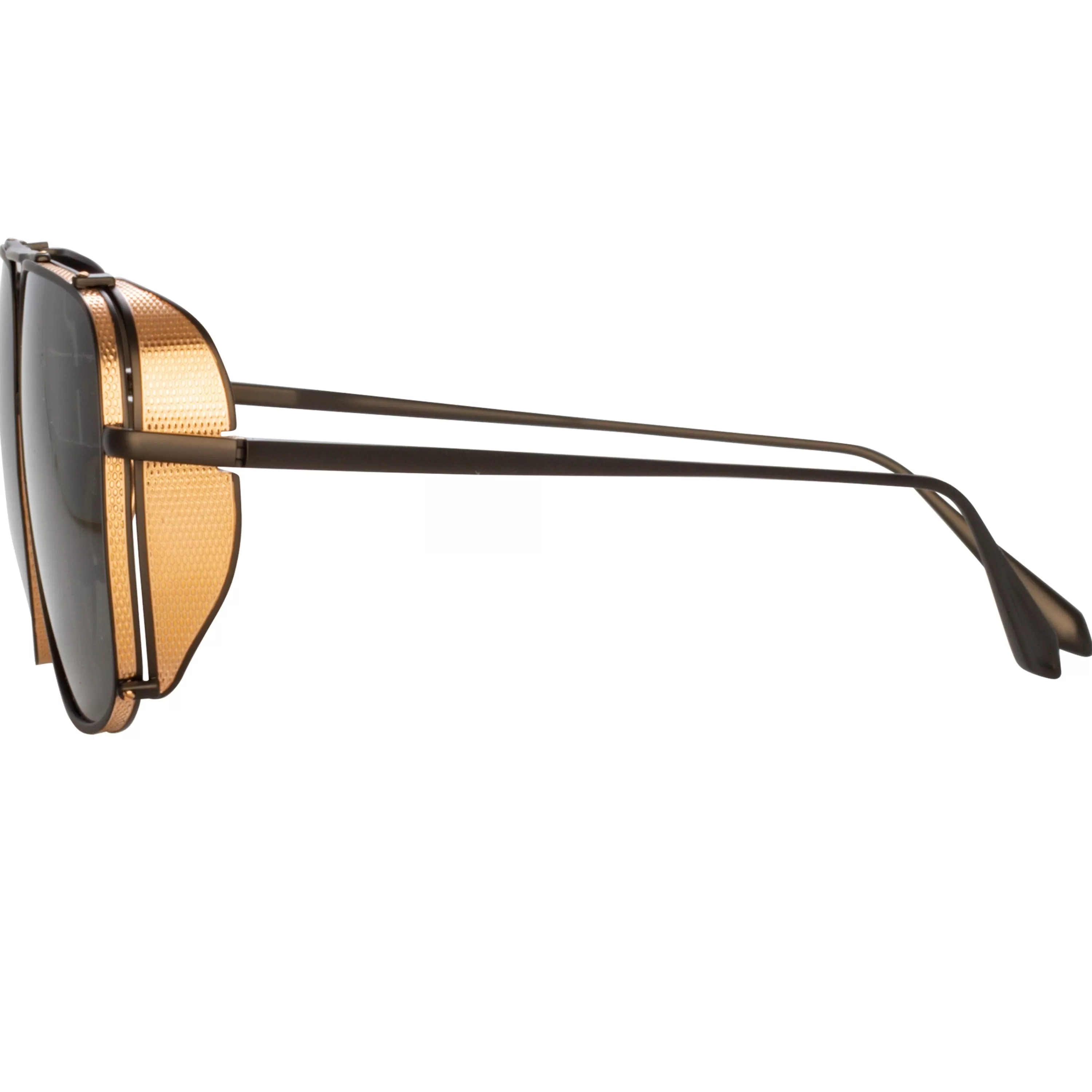 enzo_aviator_sunglasses_in_nickel_2.webp Women LINDA FARROW (U.K.) Enzo Aviator Sunglasses in Nickel