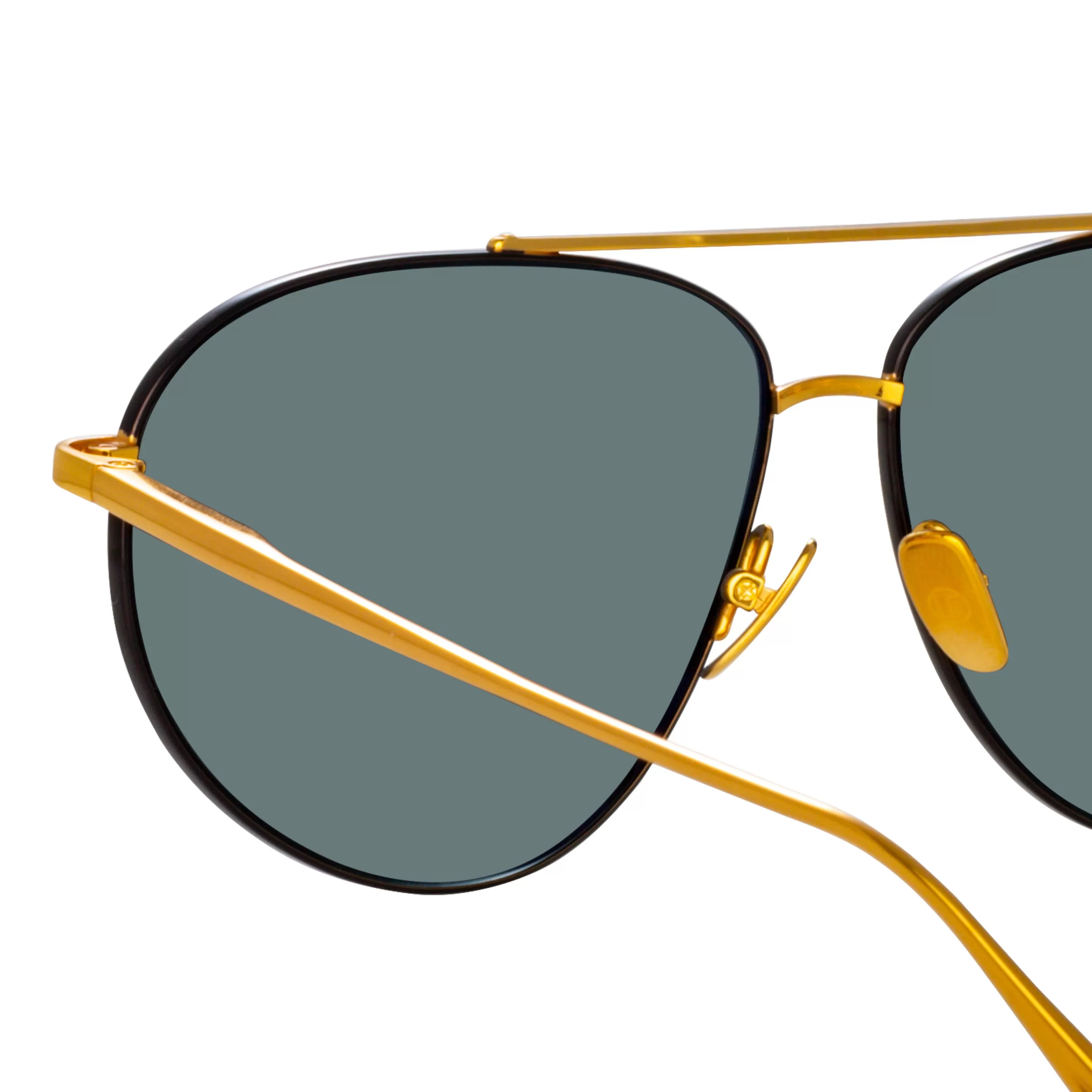 gabriel_oversized_sunglasses_in_yellow_gold_3.webp LINDA FARROW (U.K.) Gabriel Oversized Sunglasses in Yellow Gold