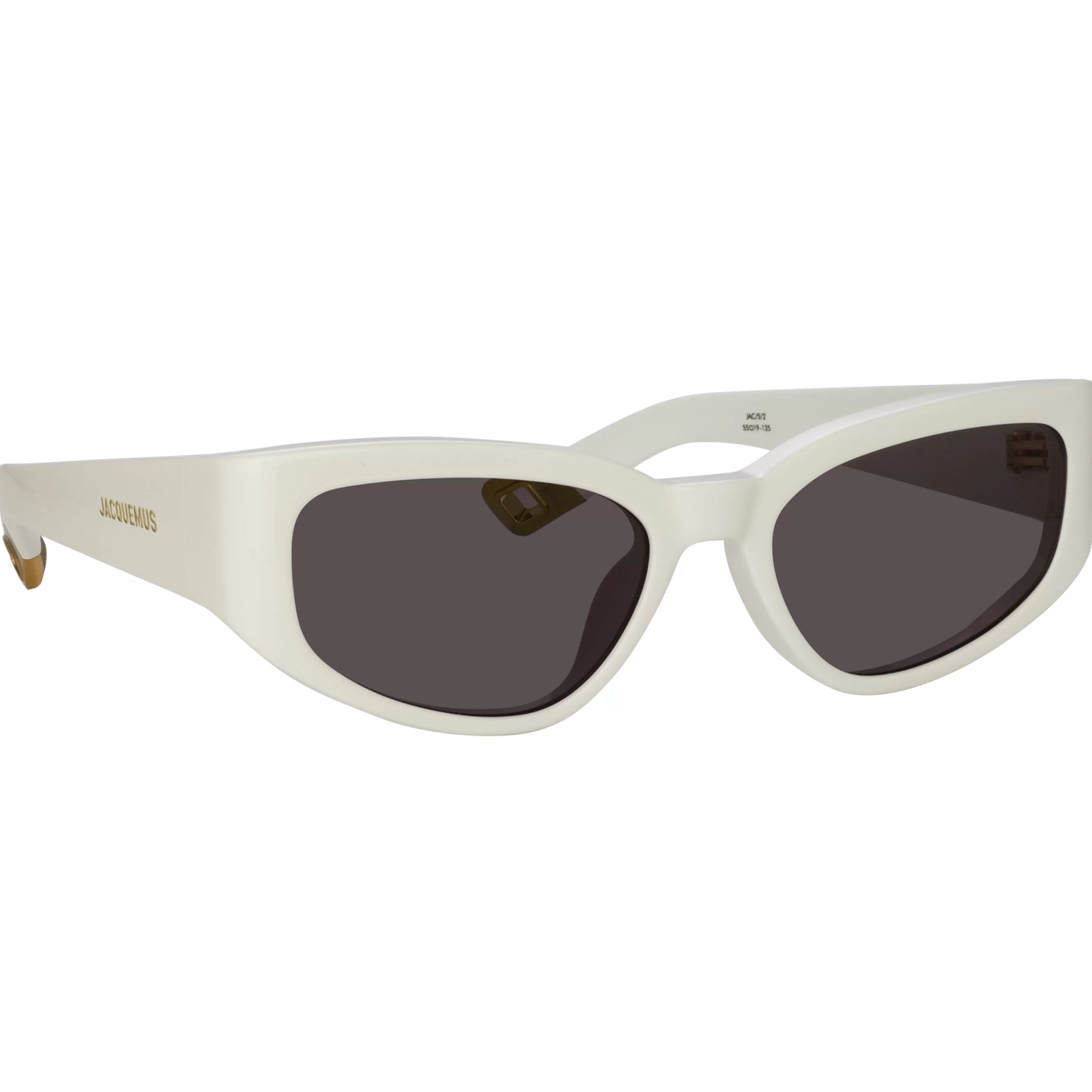 gala_cat_eye_sunglasses_in_white_by_jacquemus_2.webp LINDA FARROW (U.K.) Gala Cat Eye Sunglasses in White by Jacquemus