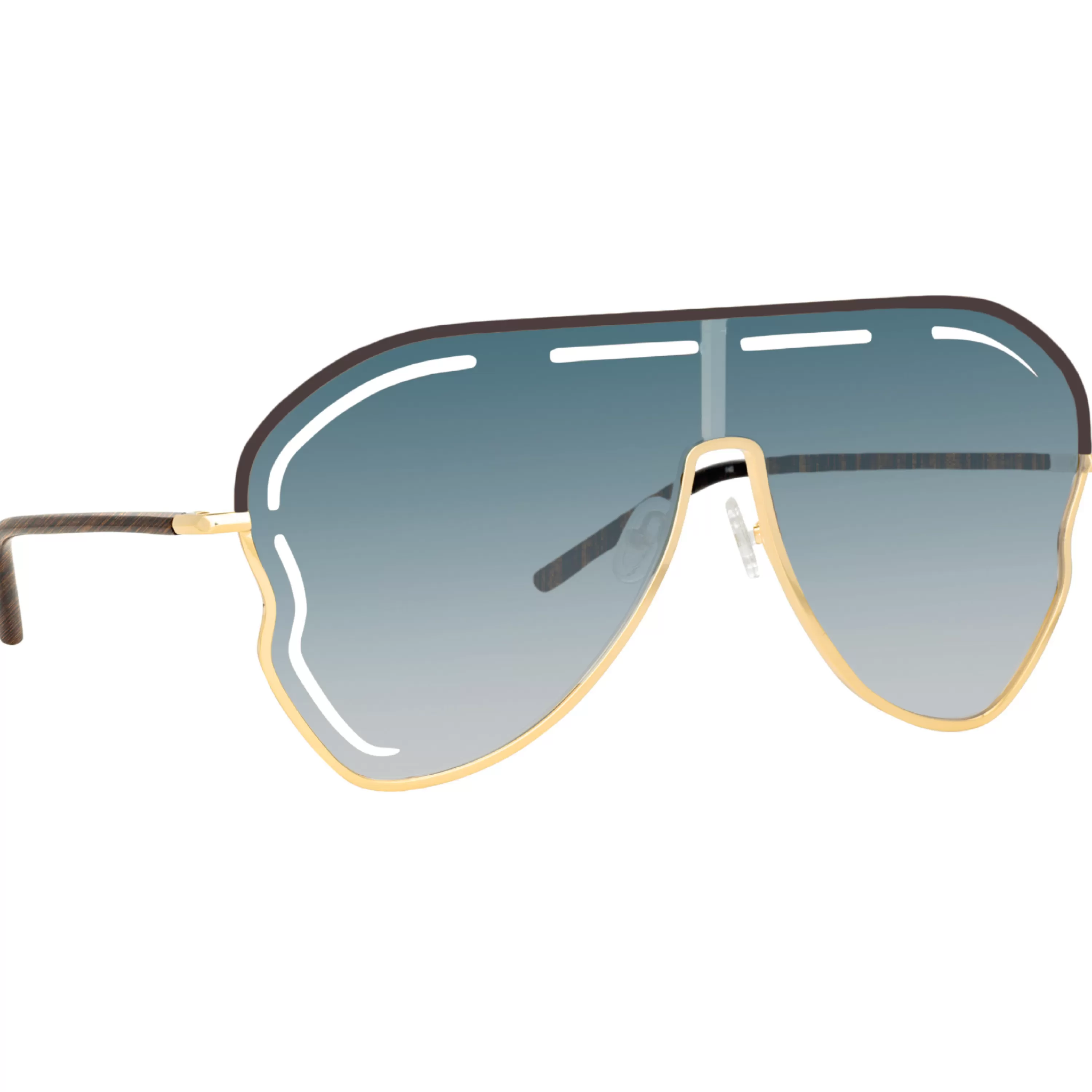 Matthew Williamson Gardenia Sunglasses in Aqua