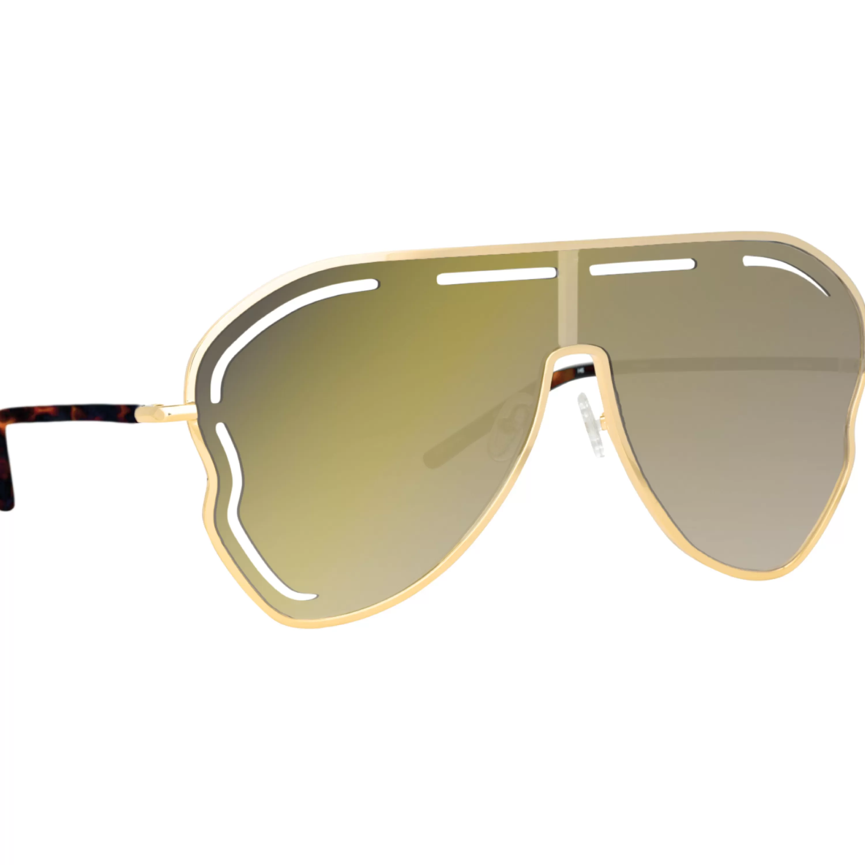 Matthew Williamson Gardenia Sunglasses in Gold