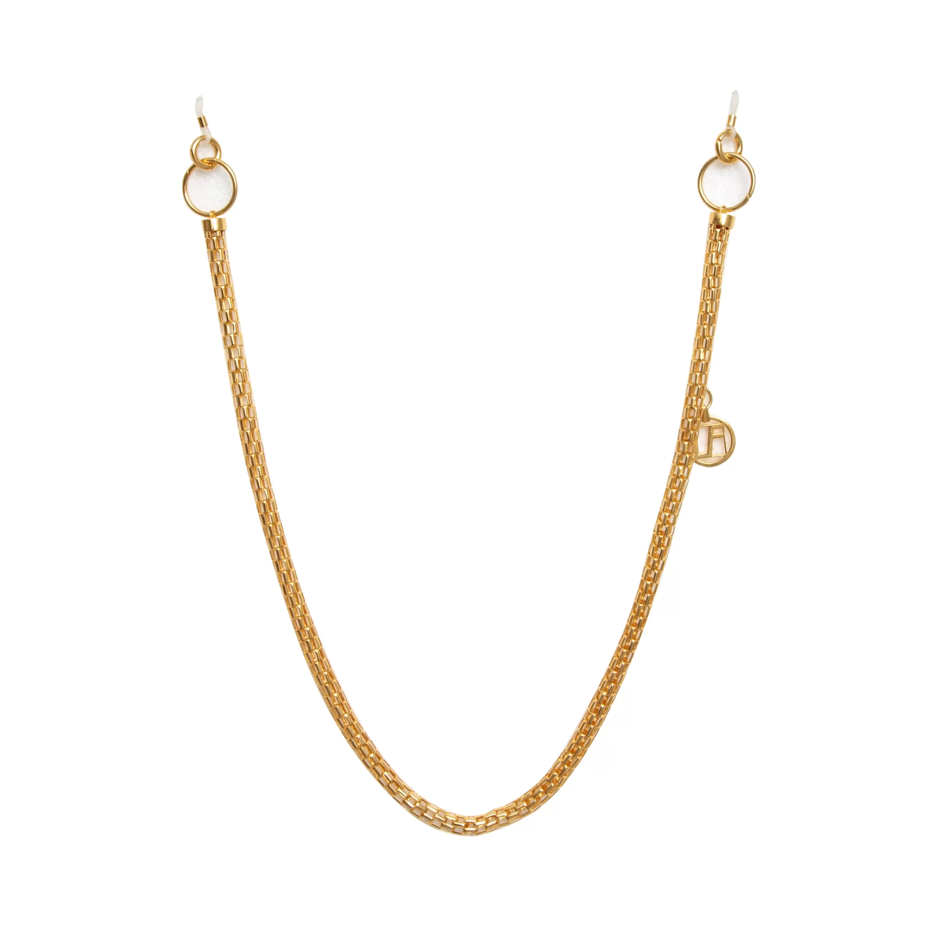 LINDA FARROW (U.K.) Gold Metal Chain