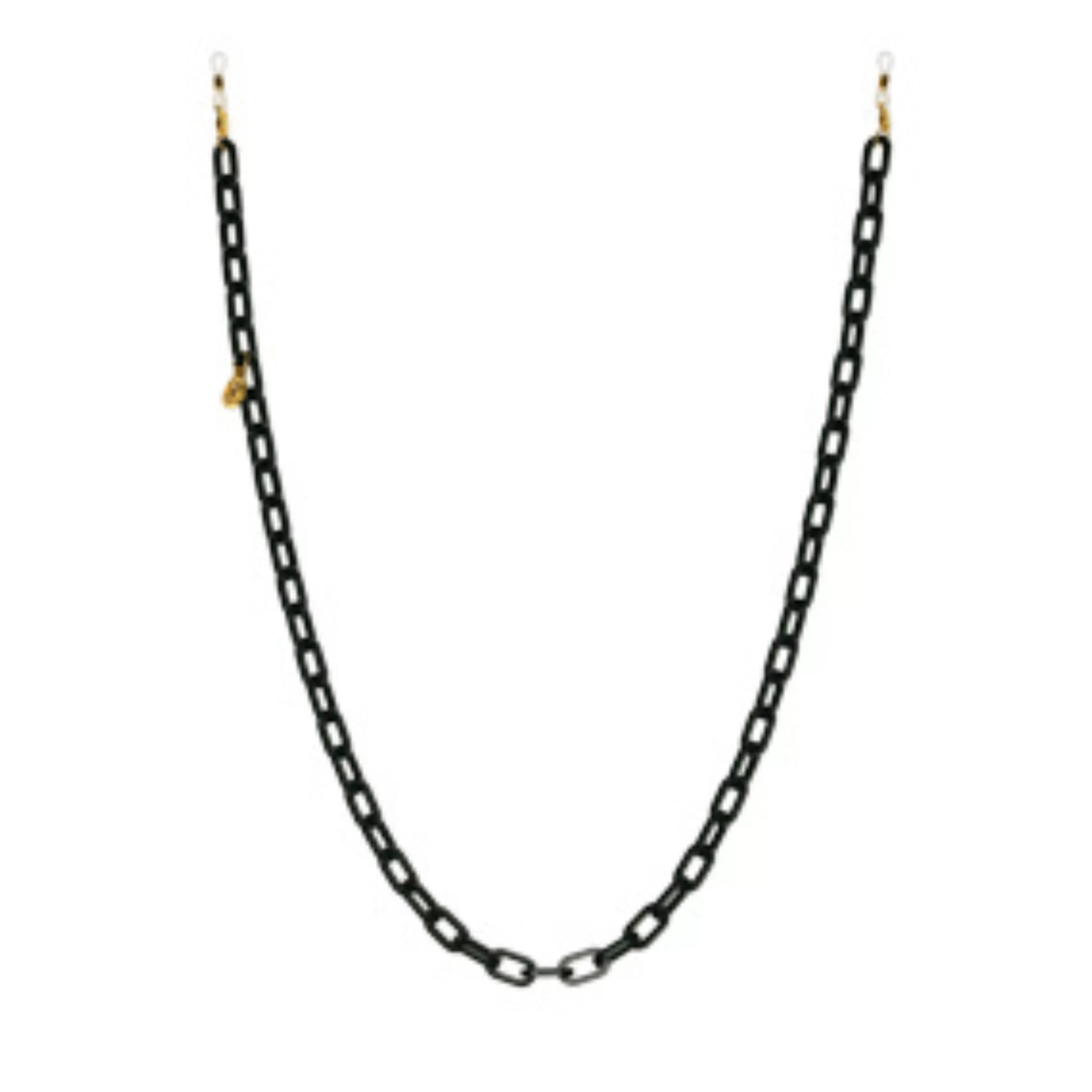 LINDA FARROW (U.K.) Green Small Square Acetate Chain