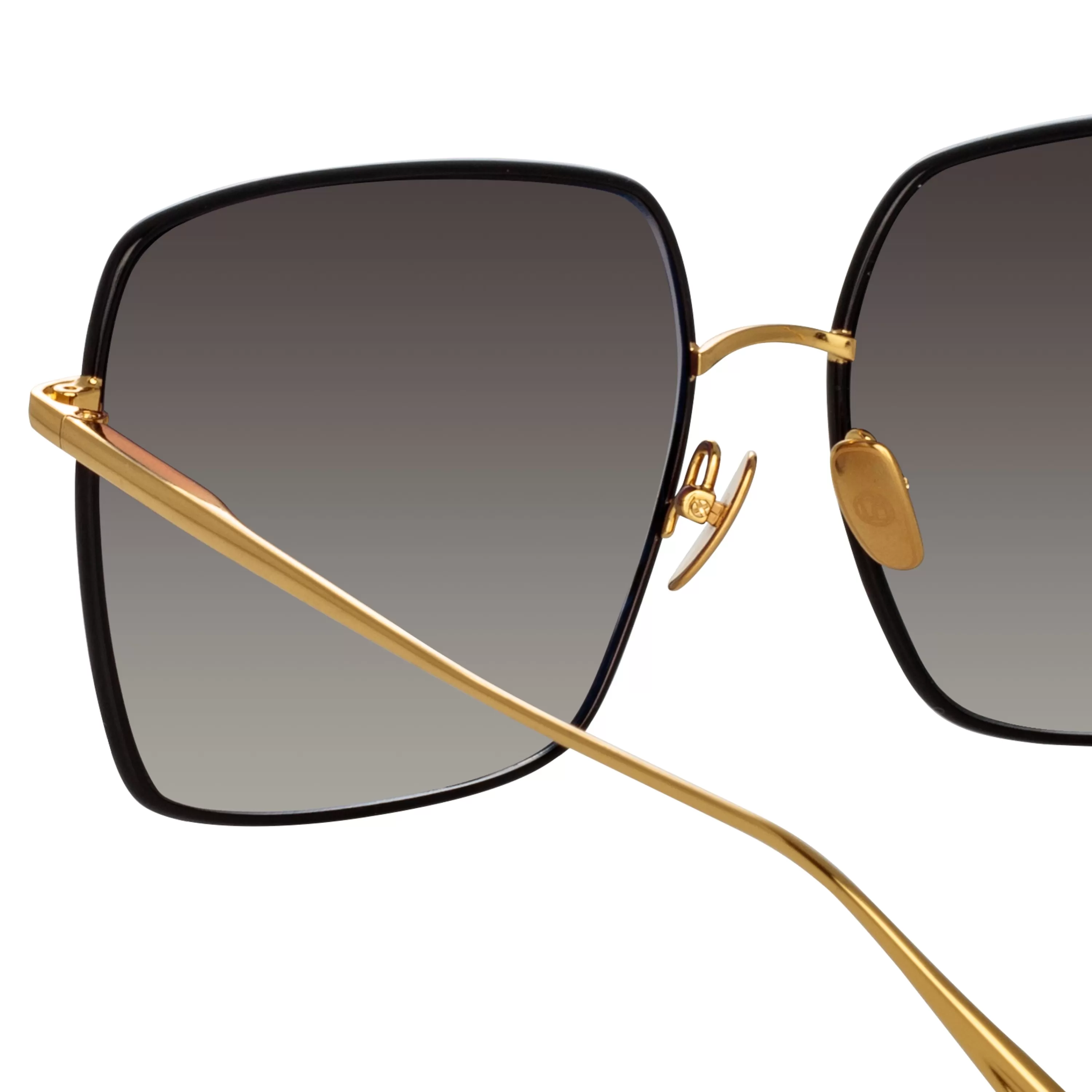 hina_square_sunglasses_in_black_4.webp Women LINDA FARROW (U.K.) Hina Square Sunglasses in Black