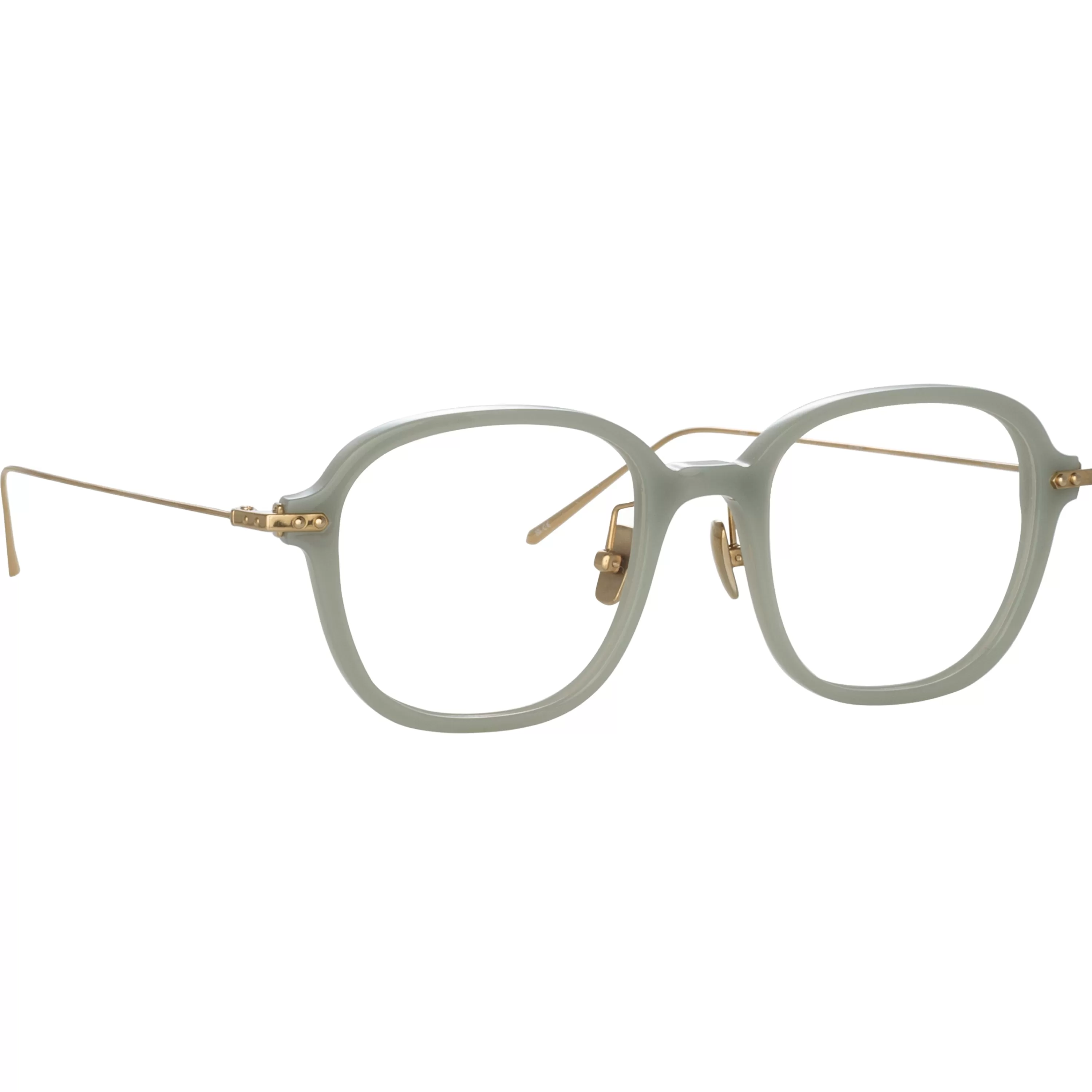 lane_square_optical_frame_in_steel_asian_fit_2.webp LINDA FARROW (U.K.) Lane Square Optical Frame in Steel (Asian Fit)