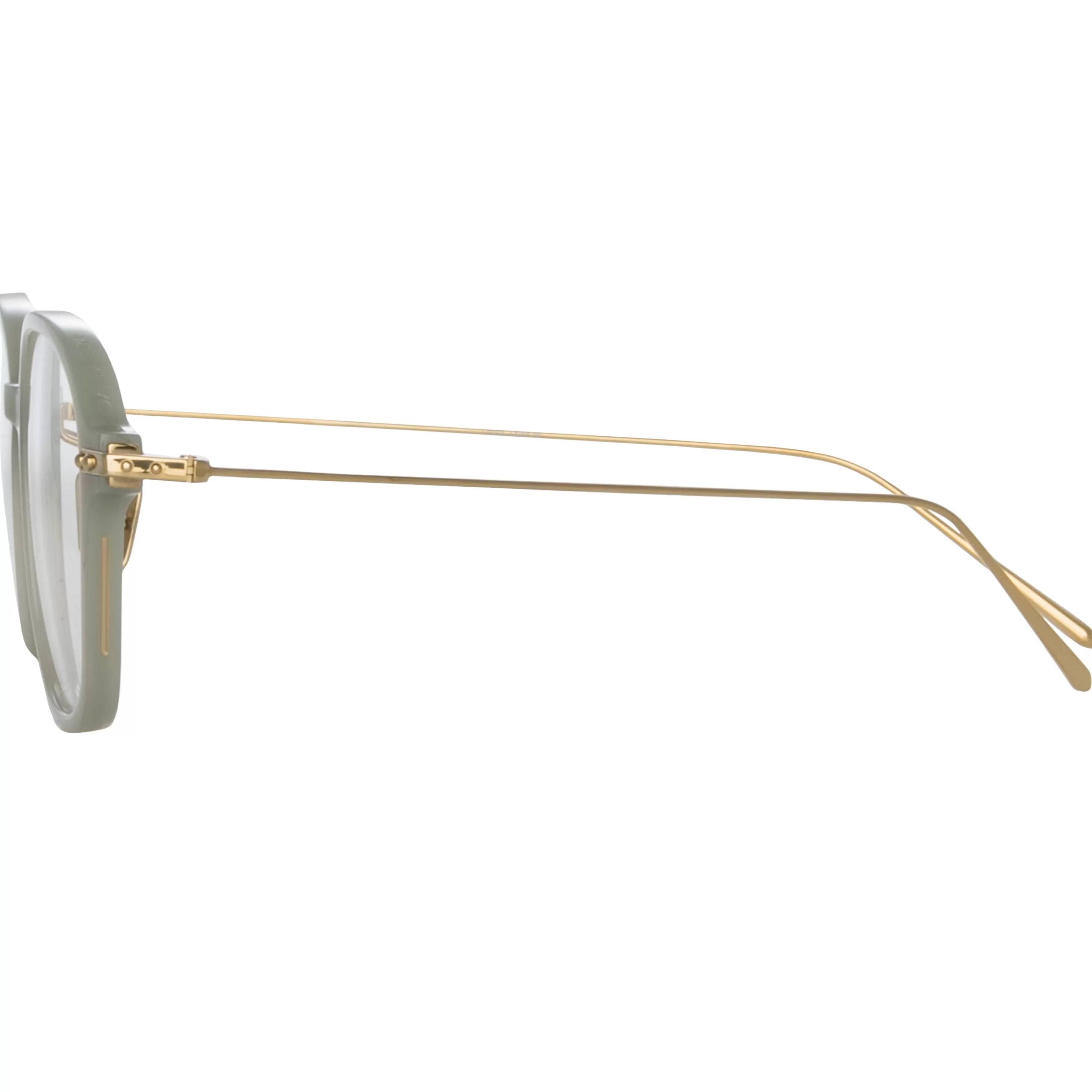 lane_square_optical_frame_in_steel_asian_fit_3.webp LINDA FARROW (U.K.) Lane Square Optical Frame in Steel (Asian Fit)