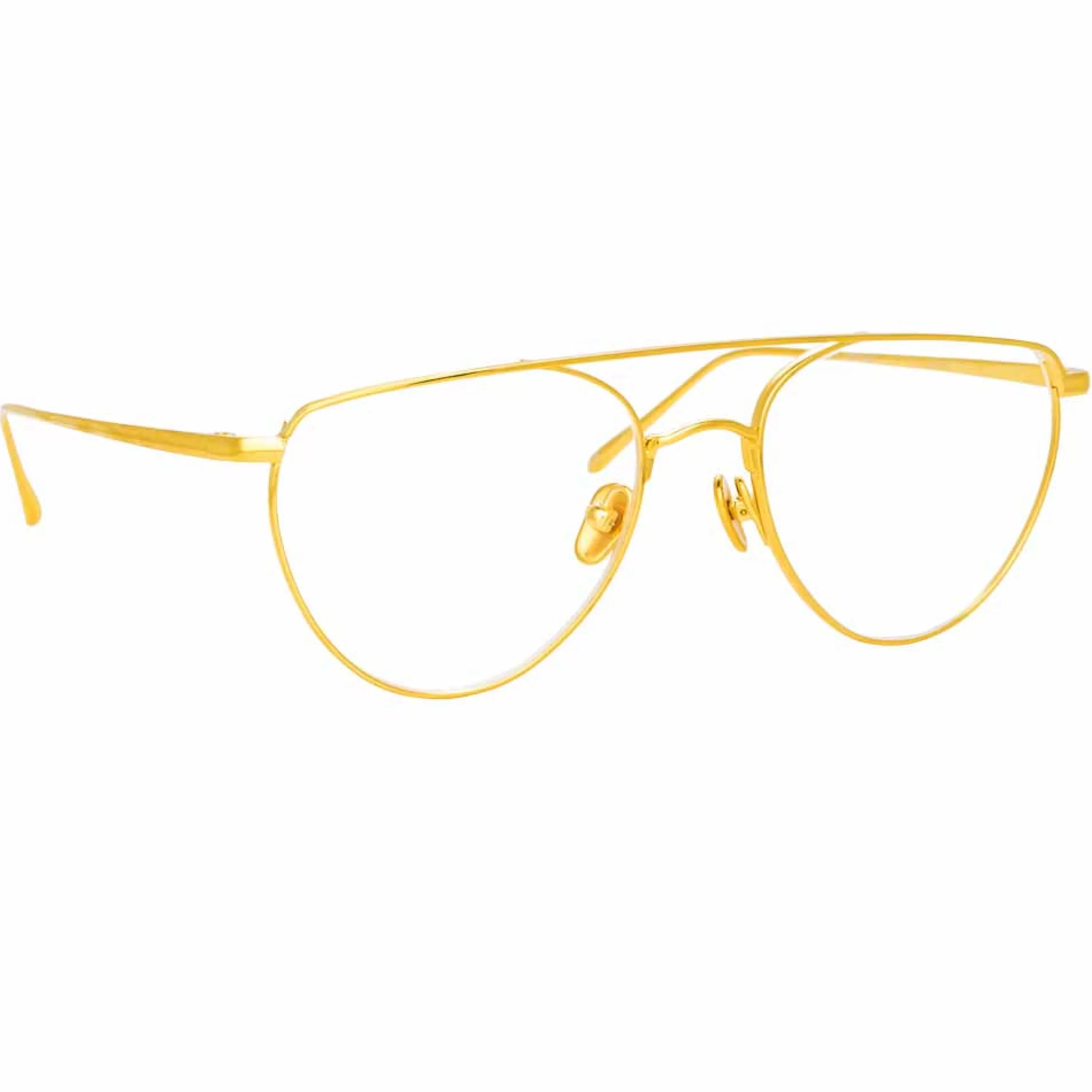 Linda Farrow Auguste C1 Aviator Optical Frame