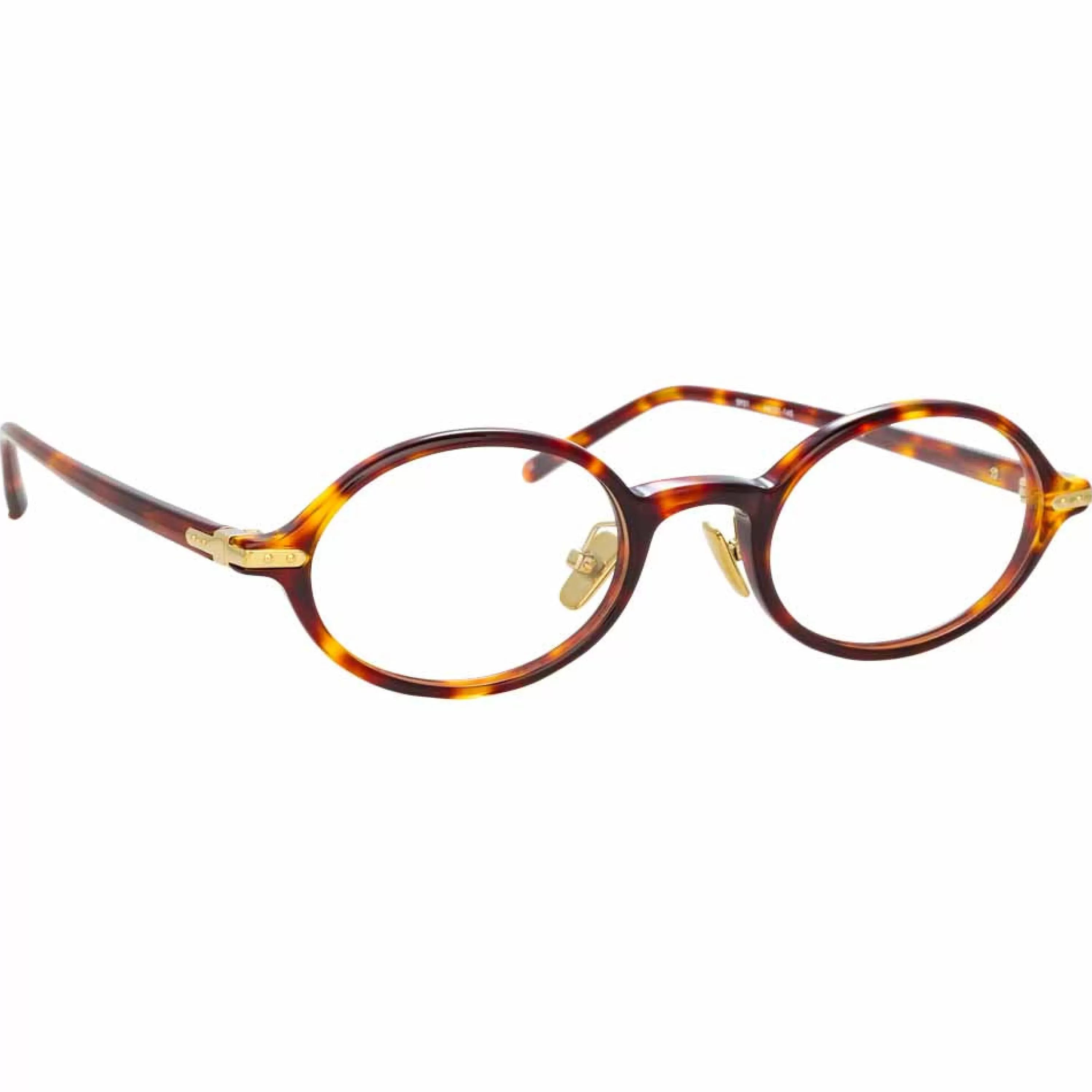 Linda Farrow Linear Eaves C2 Oval Optical Frame