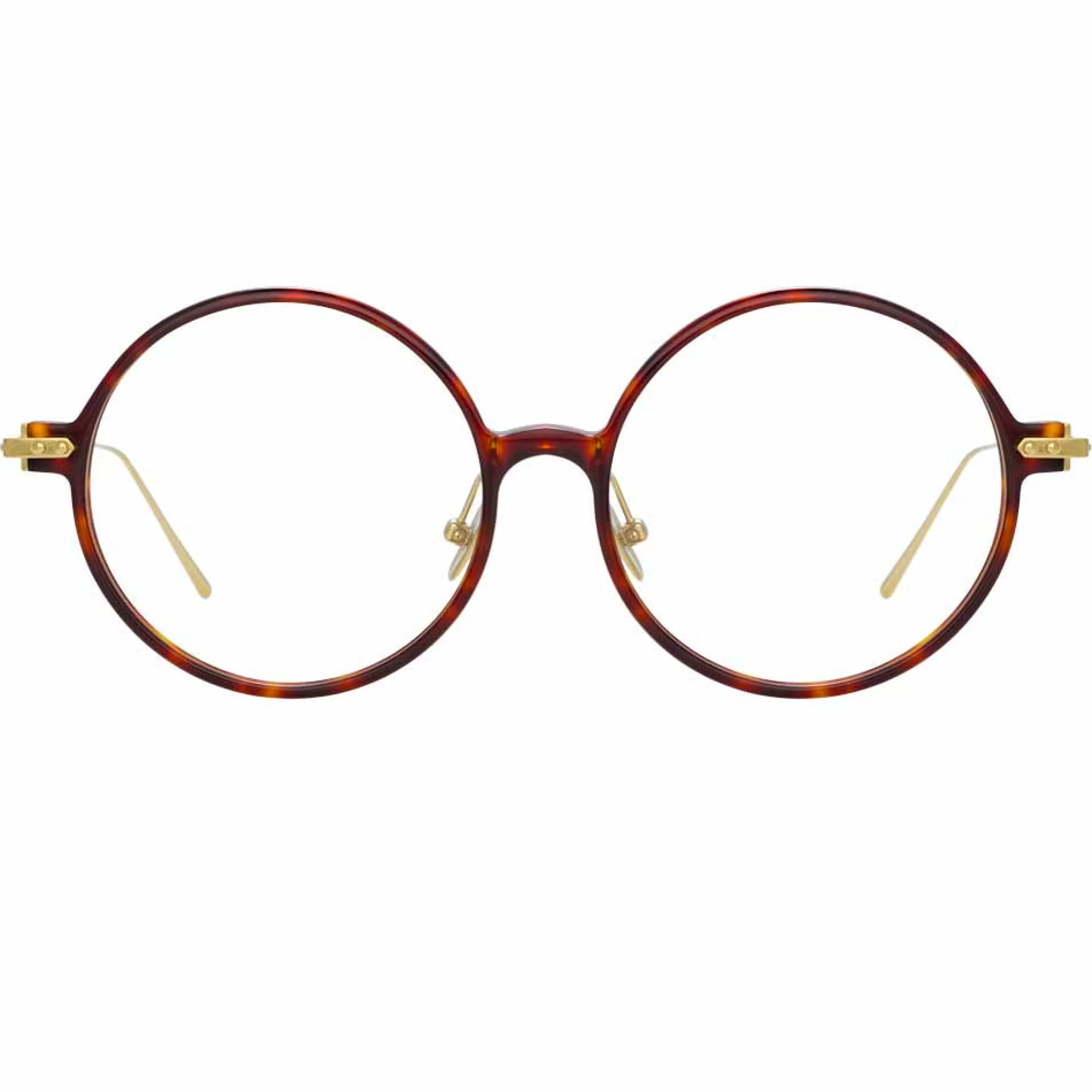 Women Linda Farrow Linear Savoye A C3 Round Optical Frame