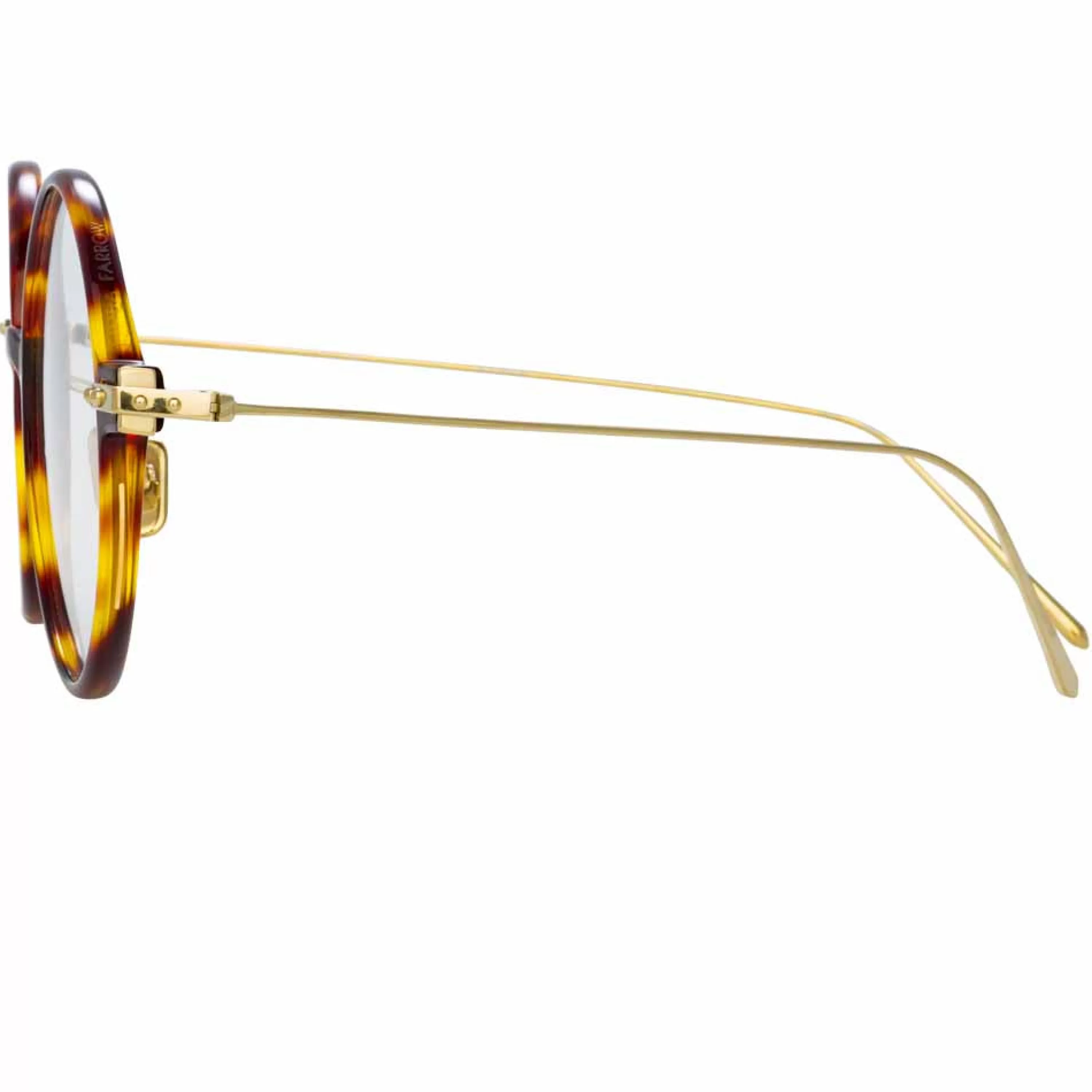 linda_farrow_linear_savoye_a_c_round_optical_frame_3.webp Women Linda Farrow Linear Savoye A C3 Round Optical Frame