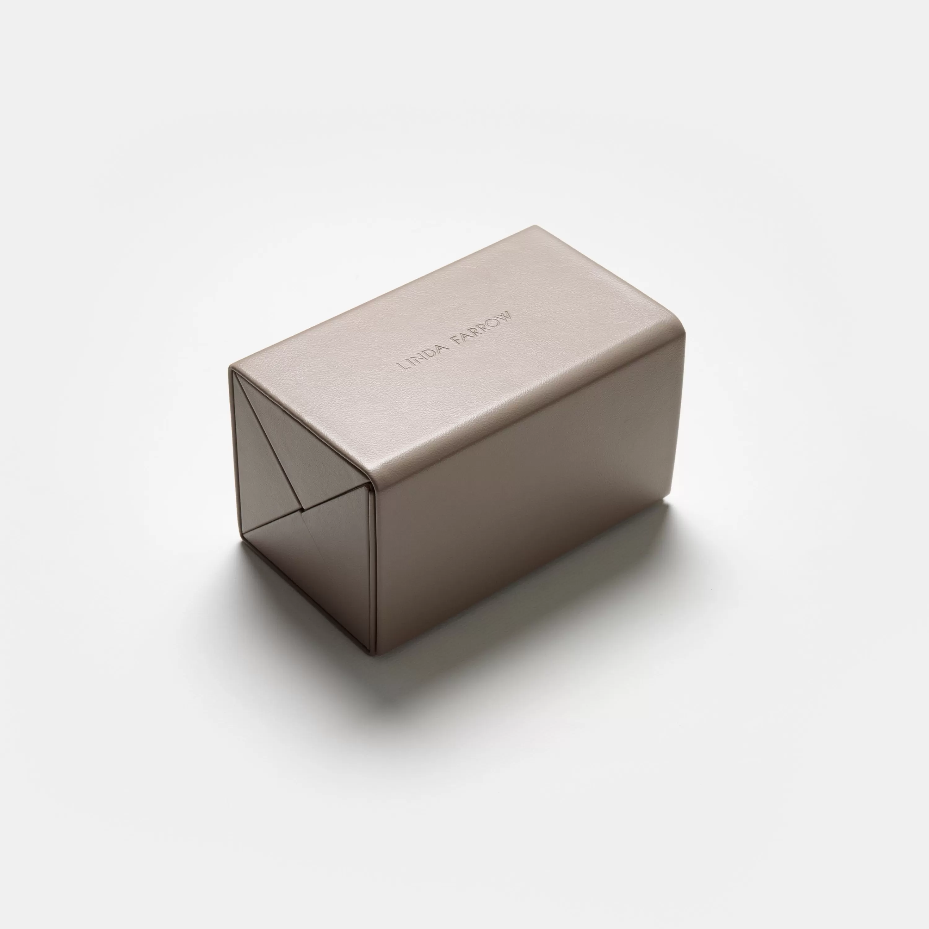 Linda Farrow Travel Case in Taupe