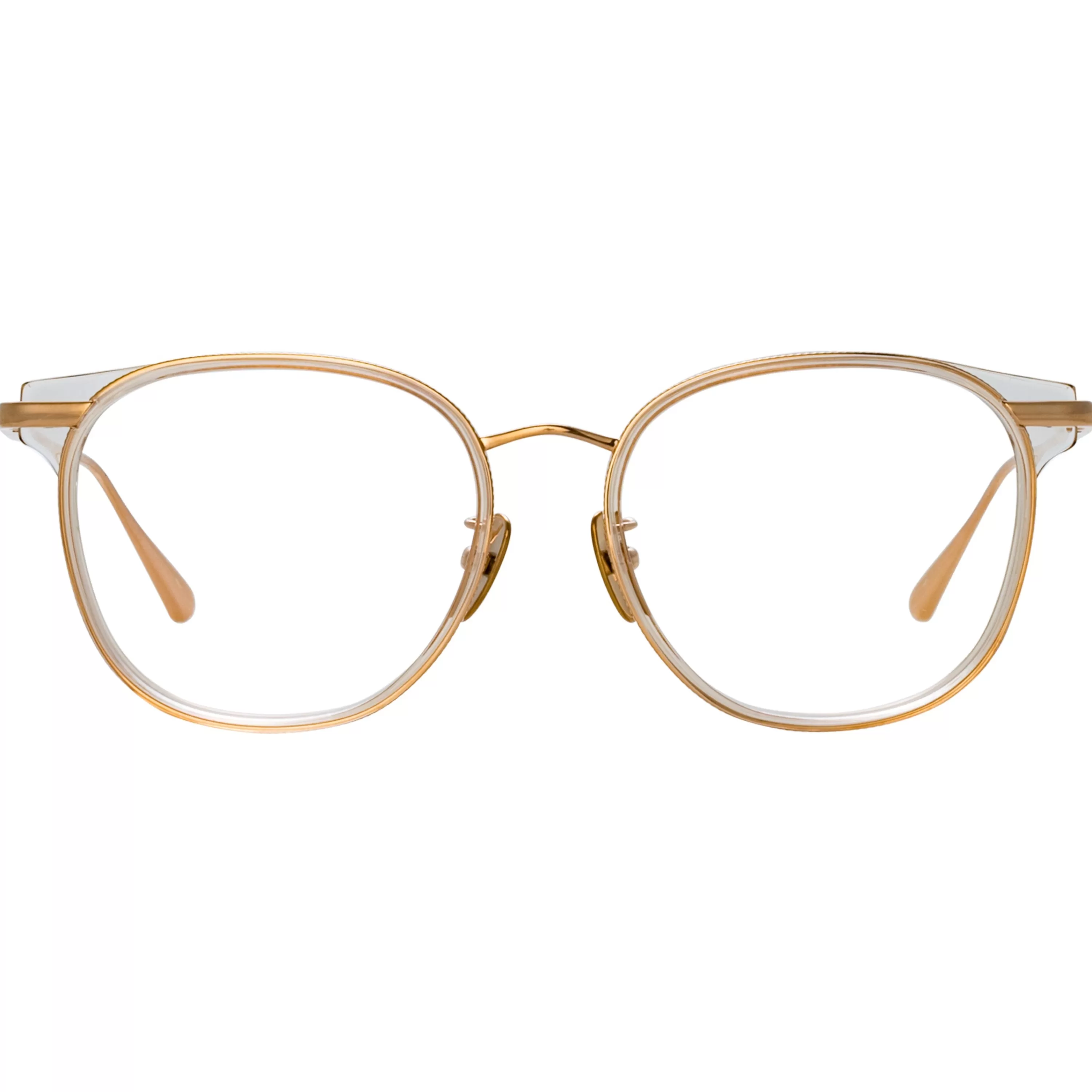 Women Linda Farrow Men's Bower Optical D-Frame in Ash
