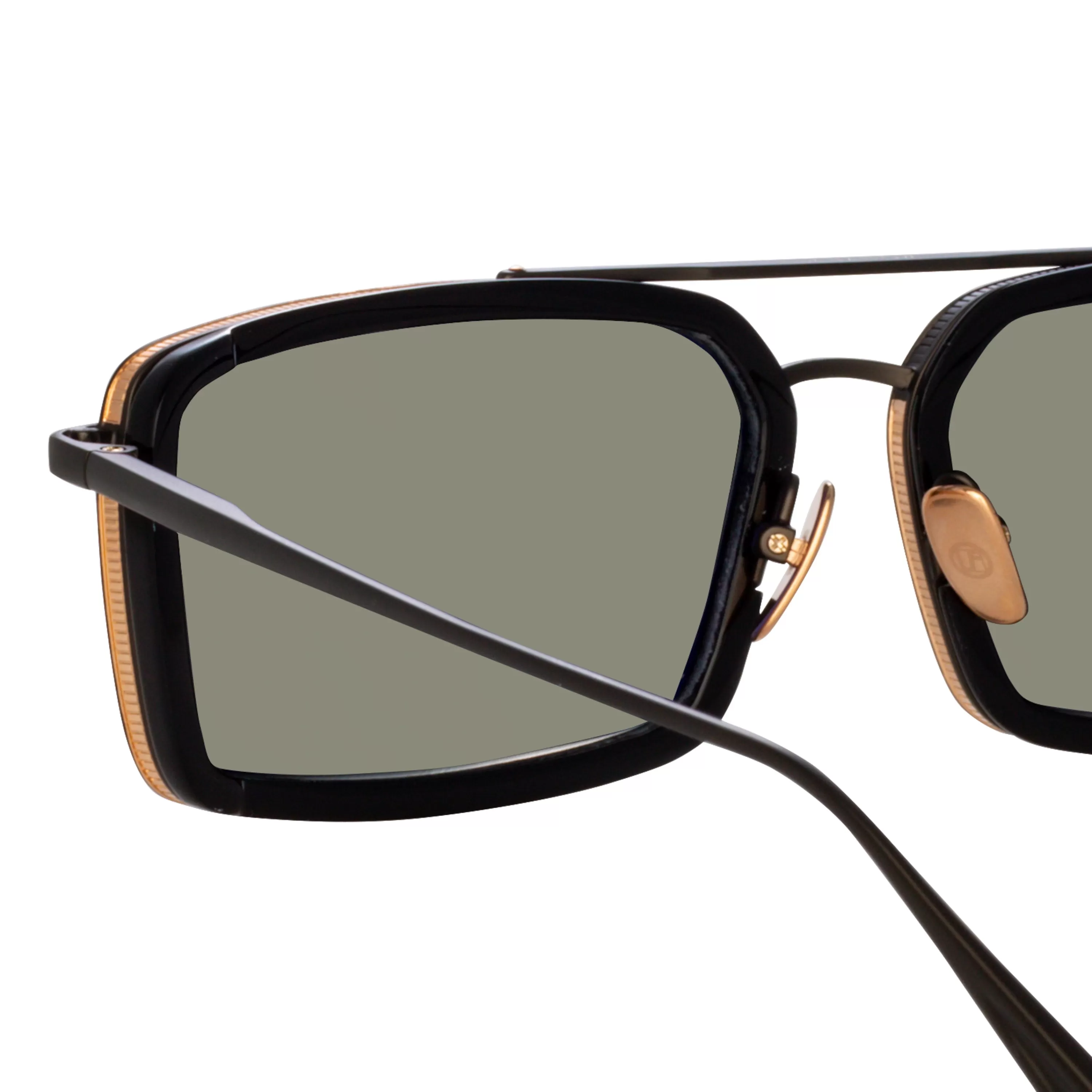 mens_cassia_rectangular_sunglasses_in_nickel_4.webp LINDA FARROW (U.K.) Men's Cassia Rectangular Sunglasses in Nickel