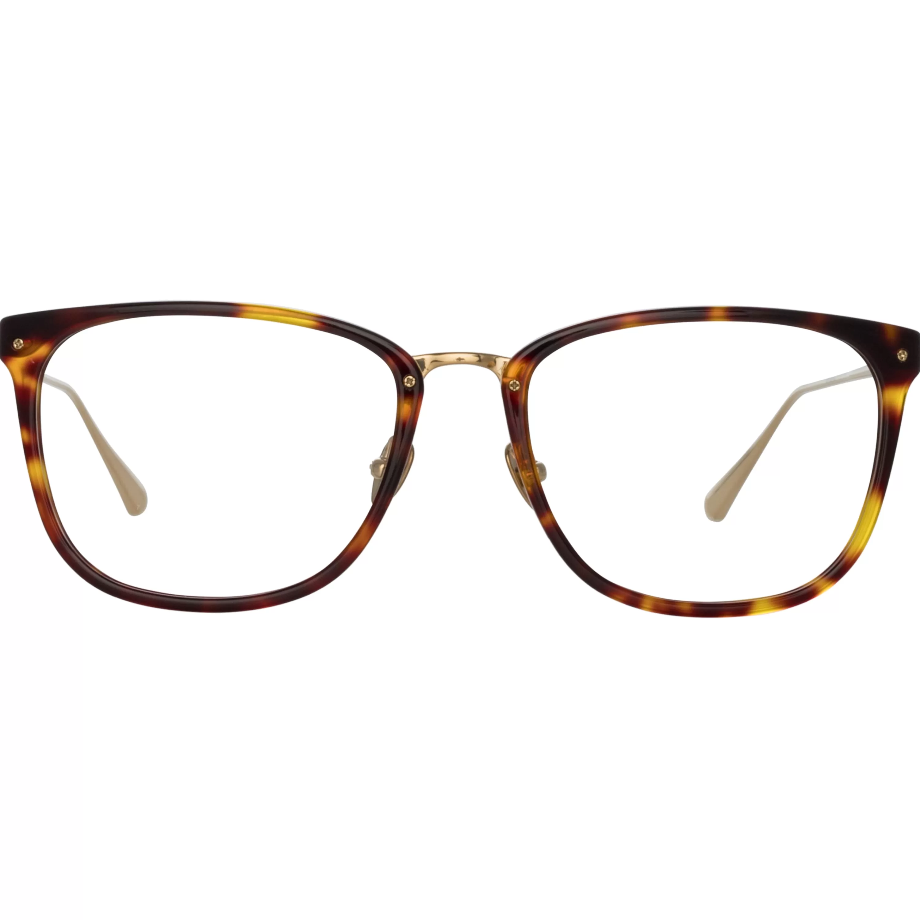 LINDA FARROW (U.K.) Men's Cassin Optical D-Frame in Tortoiseshell