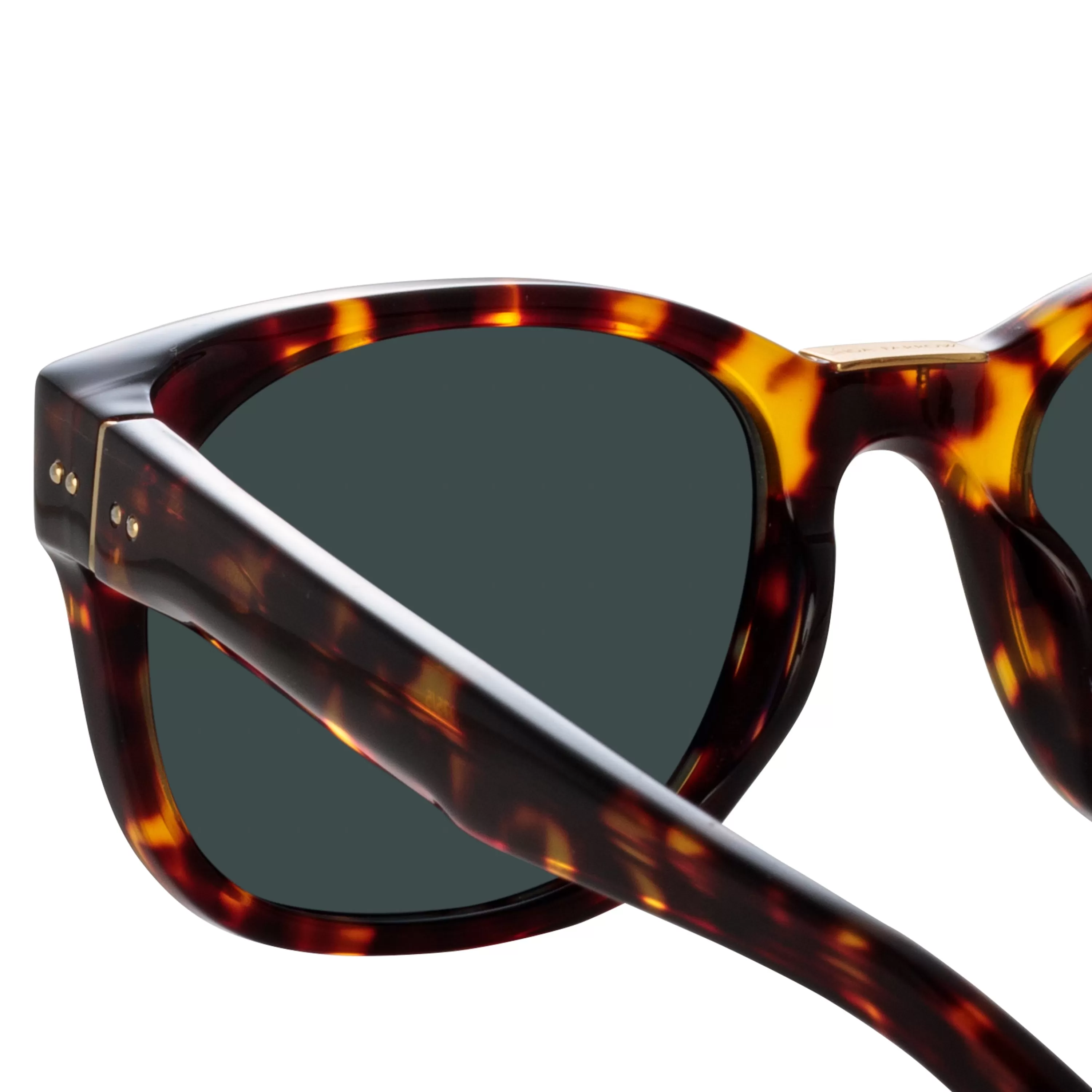 mens_cedric_rectangular_sunglasses_in_tortoiseshell_4.webp LINDA FARROW (U.K.) Men's Cedric Rectangular Sunglasses in Tortoiseshell