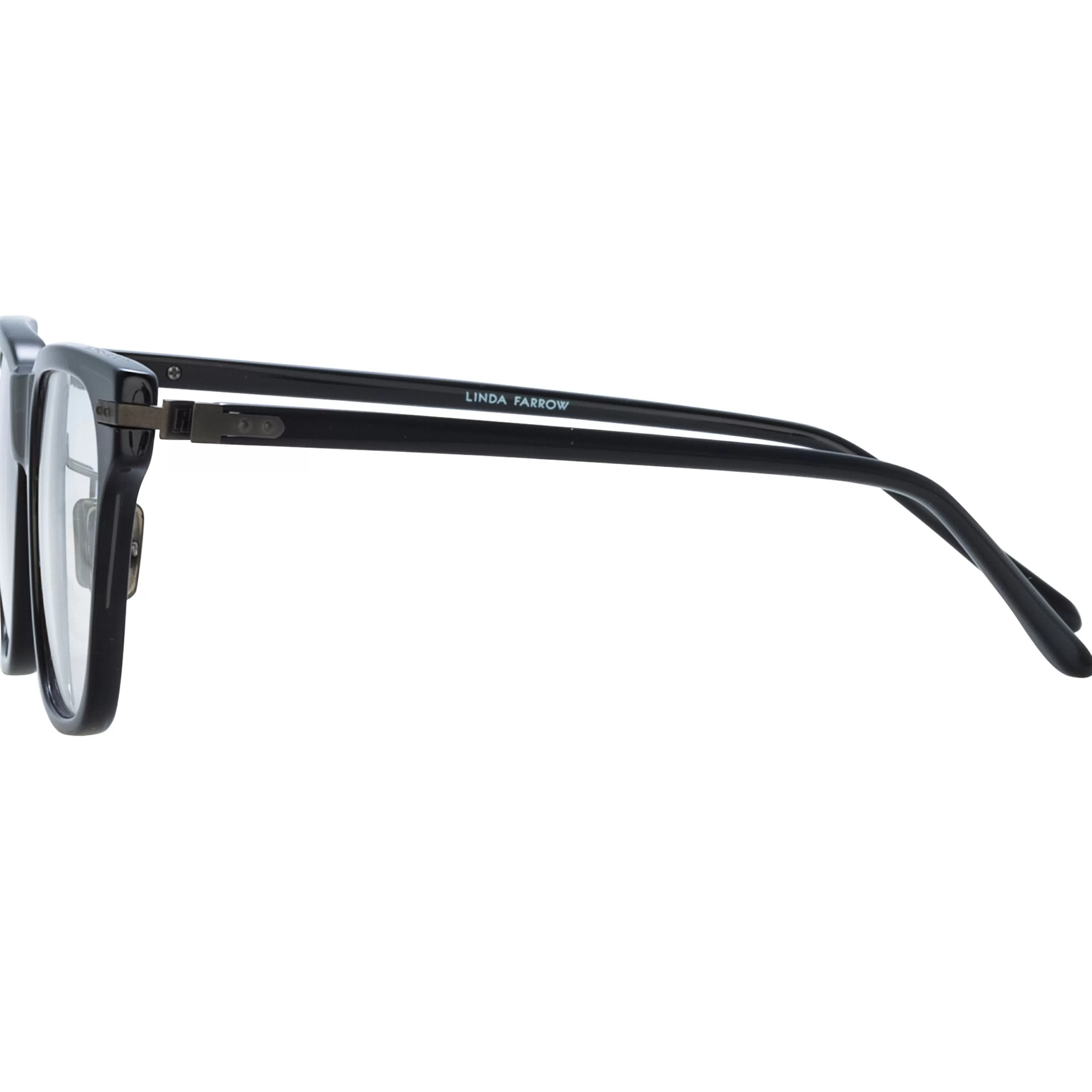 mens_cove_optical_dframe_in_black_and_matt_nickel_asian_fit_3.webp Linda Farrow Men's Cove Optical D-Frame in Black and Matt Nickel (Asian Fit)