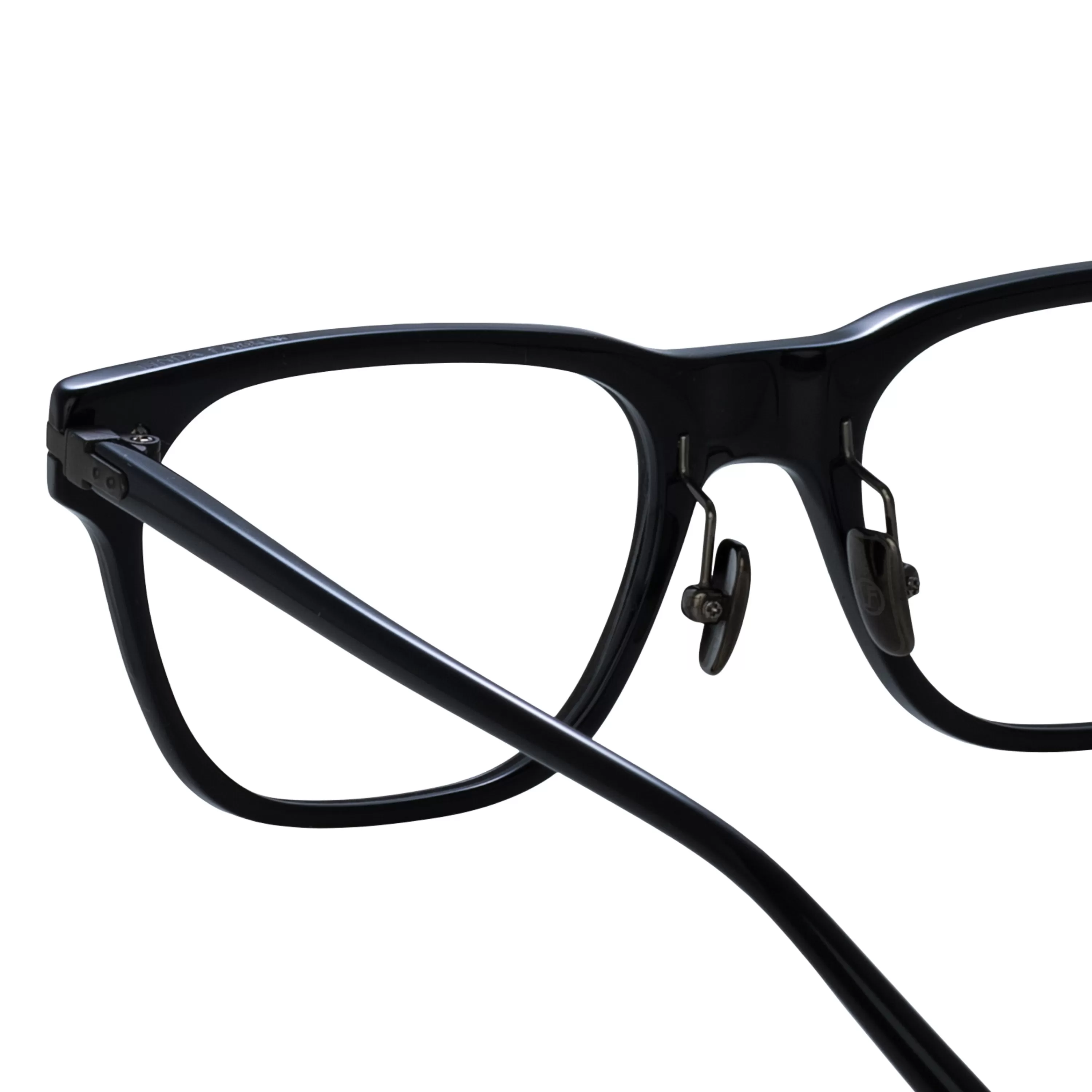 mens_cove_optical_dframe_in_black_and_matt_nickel_asian_fit_4.webp Linda Farrow Men's Cove Optical D-Frame in Black and Matt Nickel (Asian Fit)