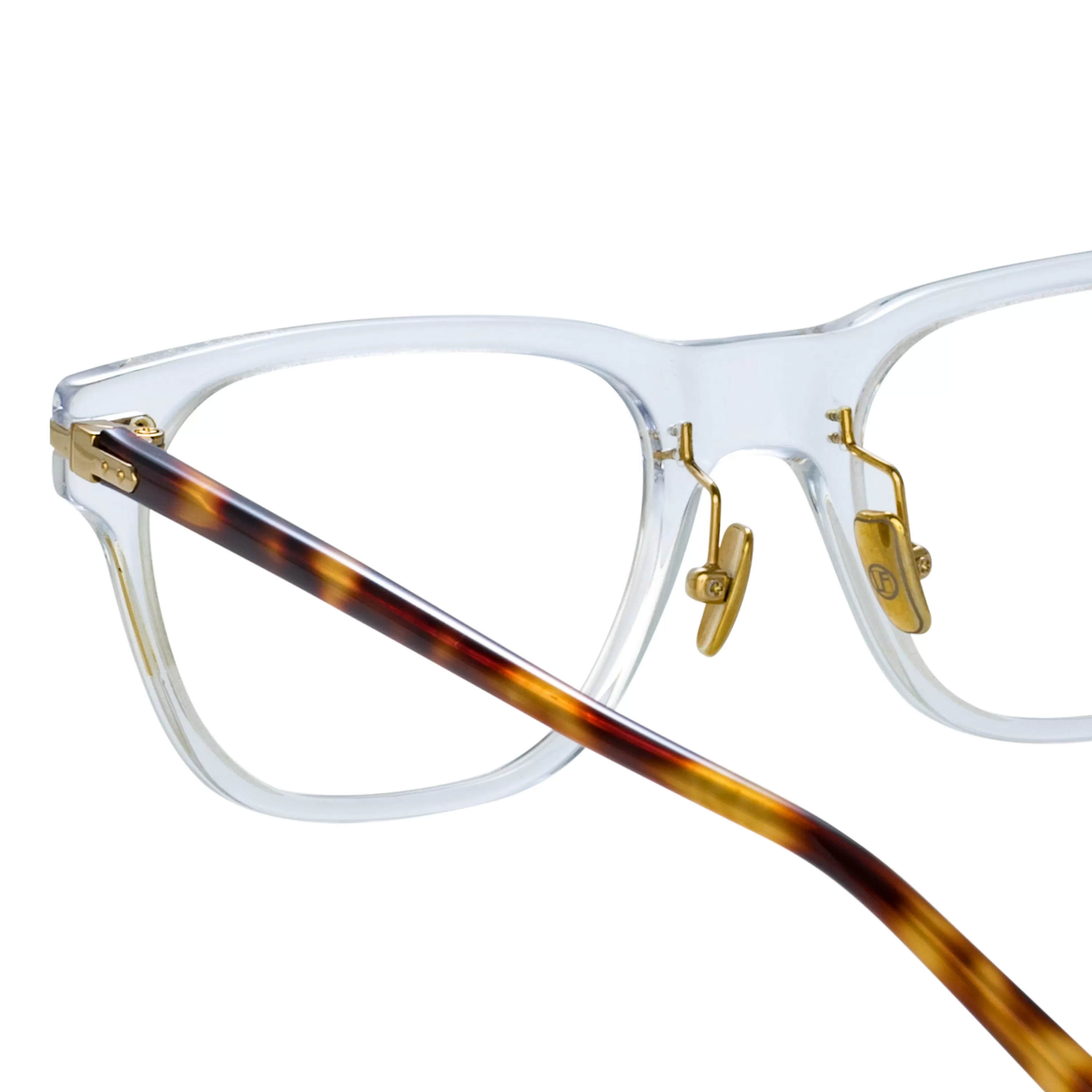 mens_cove_optical_dframe_in_clear_asian_fit_3.webp Linda Farrow Men's Cove Optical D-Frame in Clear (Asian Fit)
