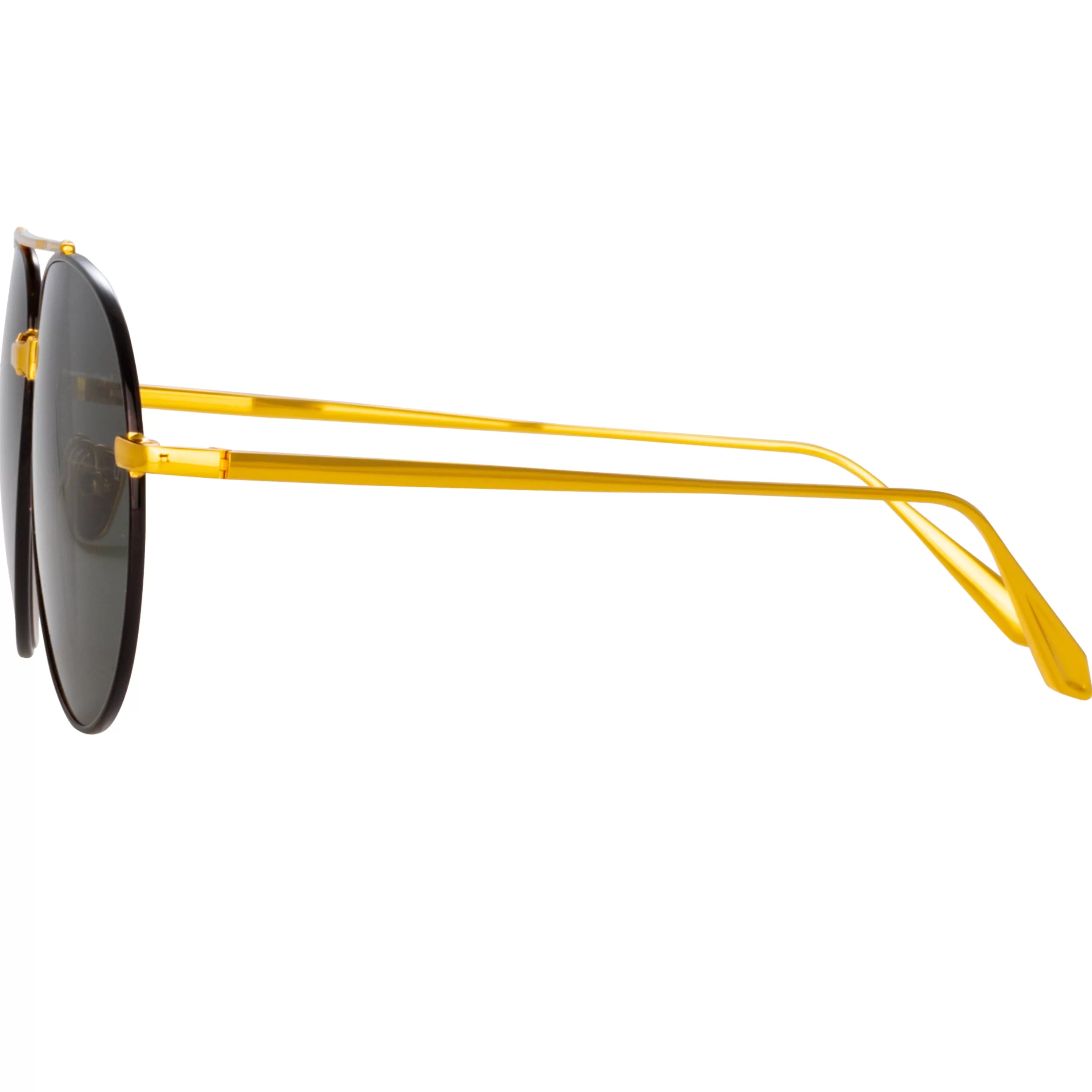 mens_marcelo_aviator_sunglasses_in_black_and_yellow_gold_2.webp LINDA FARROW (U.K.) Men's Marcelo Aviator Sunglasses in Black and Yellow Gold