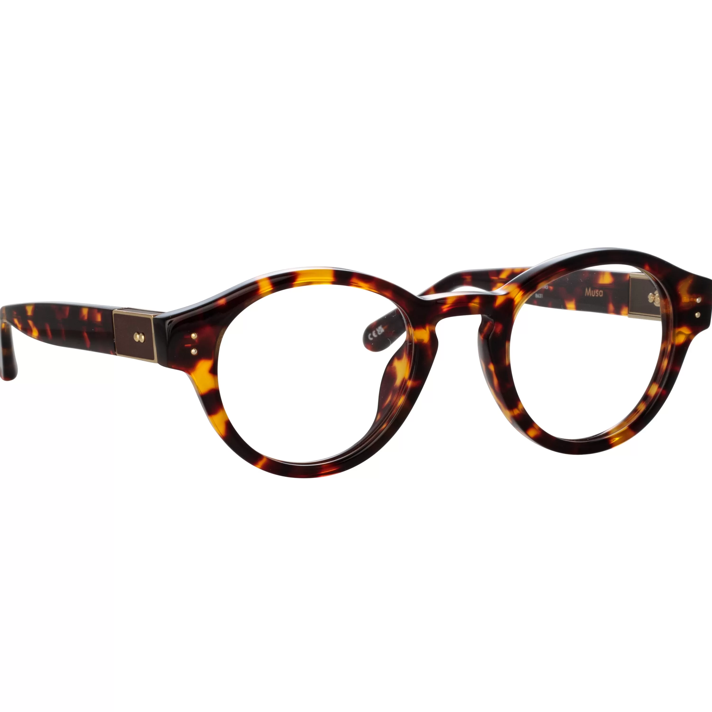 mens_musa_oval_optical_frame_in_tortoiseshell_2.webp LINDA FARROW (U.K.) Men's Musa Oval Optical Frame in Tortoiseshell