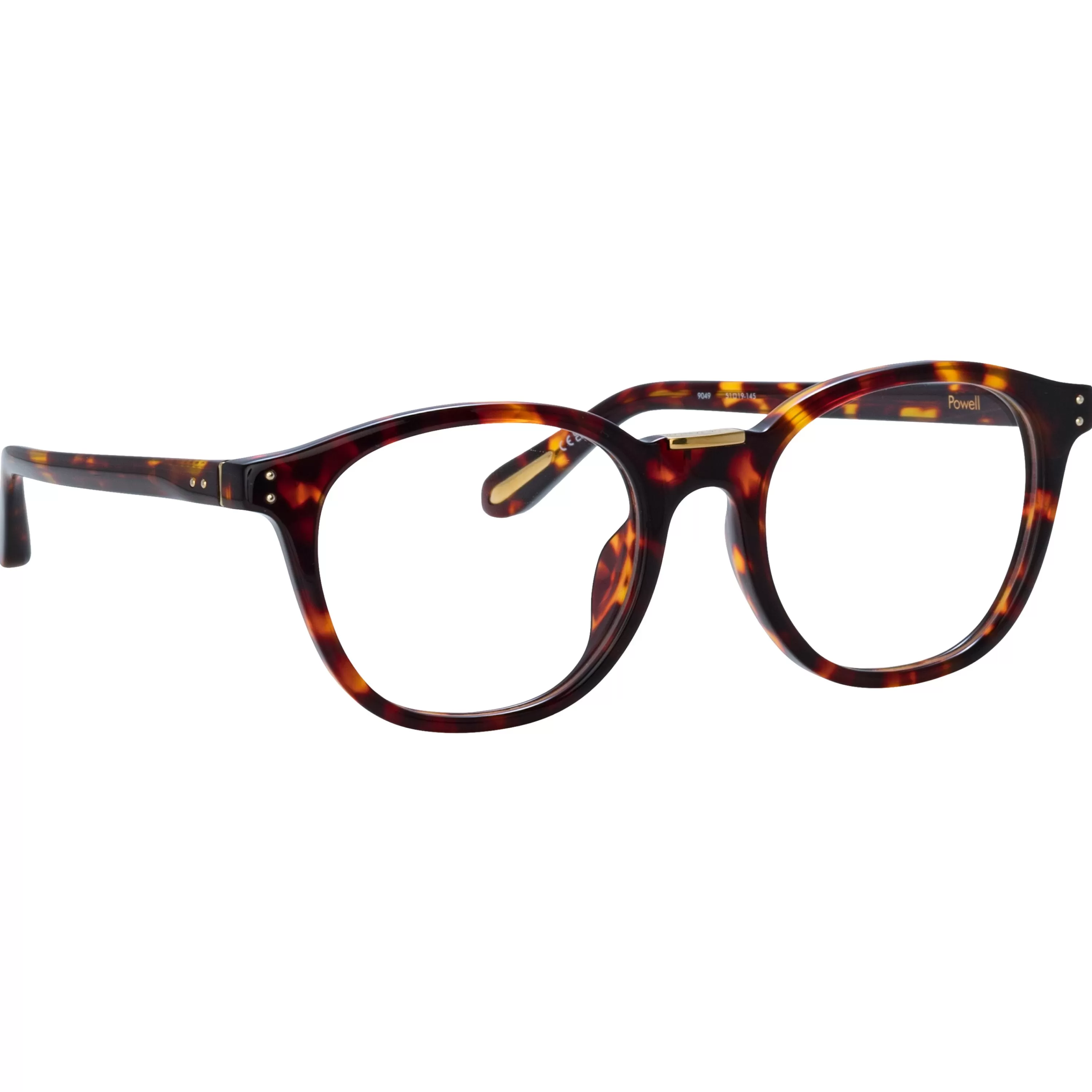 mens_powell_optical_dframe_in_tortoiseshell_2.webp LINDA FARROW (U.K.) Men's Powell Optical D-Frame in Tortoiseshell