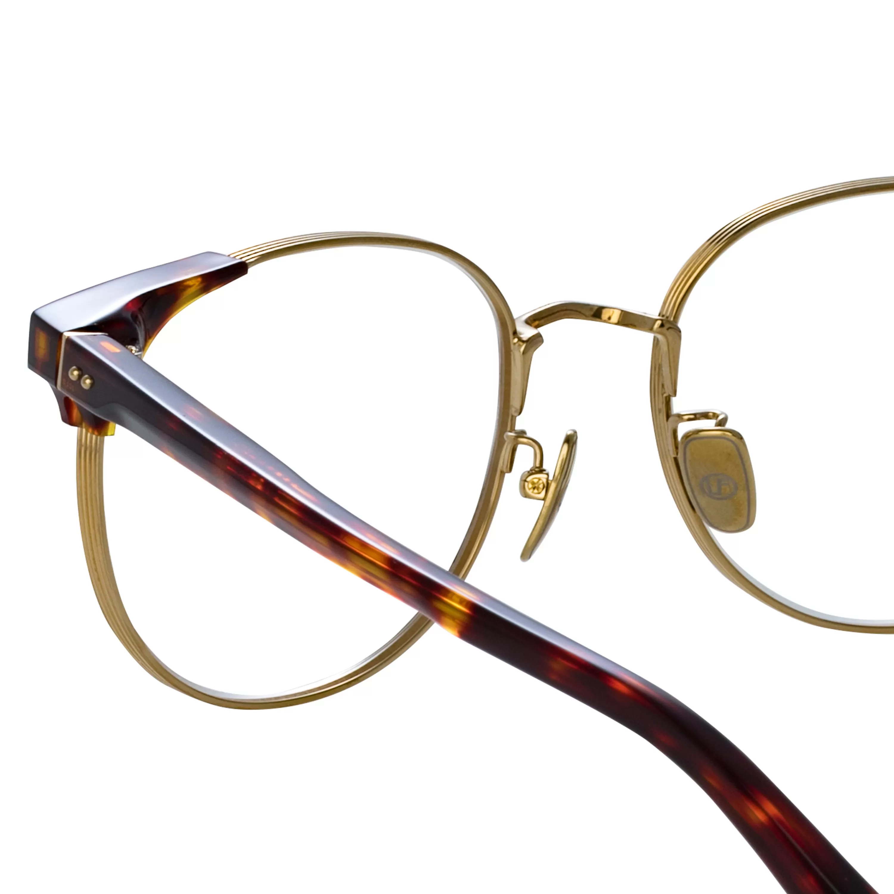 mens_spence_oval_optical_frame_in_tortoiseshell_4.webp Linda Farrow Men's Spence Oval Optical Frame in Tortoiseshell