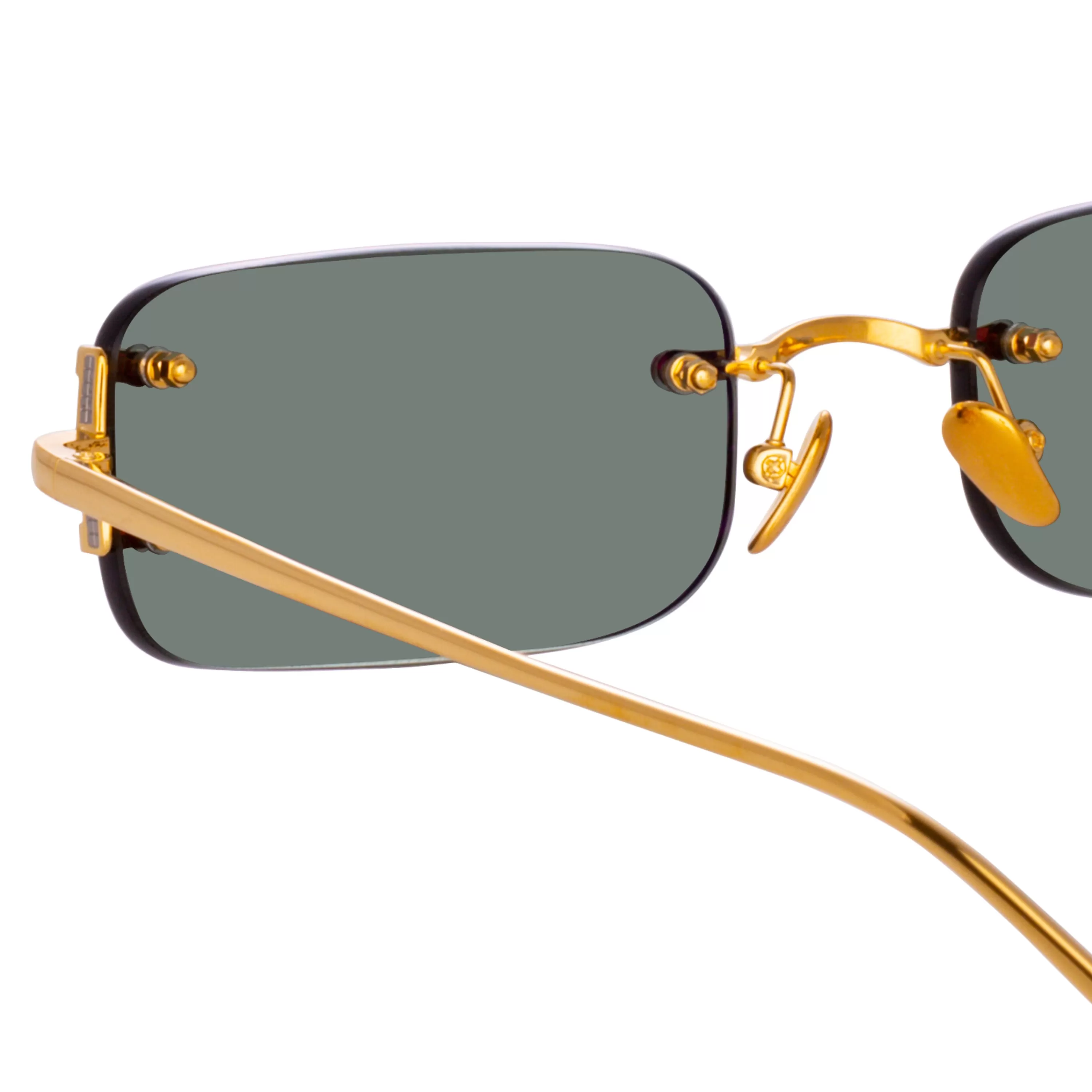 mens_taylor_rectangular_sunglasses_in_yellow_gold_and_green_3.webp LINDA FARROW (U.K.) Men's Taylor Rectangular Sunglasses in Yellow Gold and Green