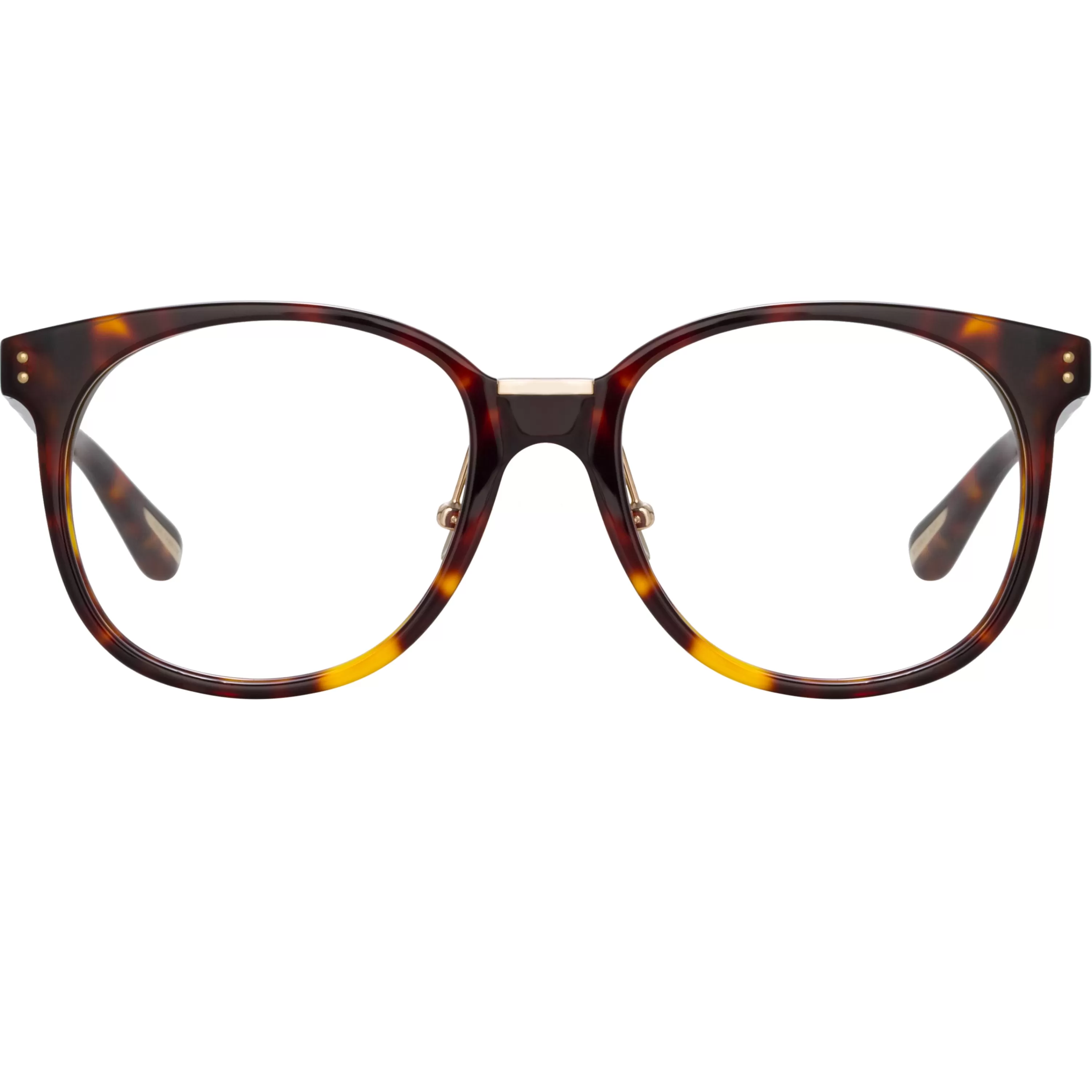 Linda Farrow Palla Optical D-Frame Frame in Tortoiseshell (Men's)