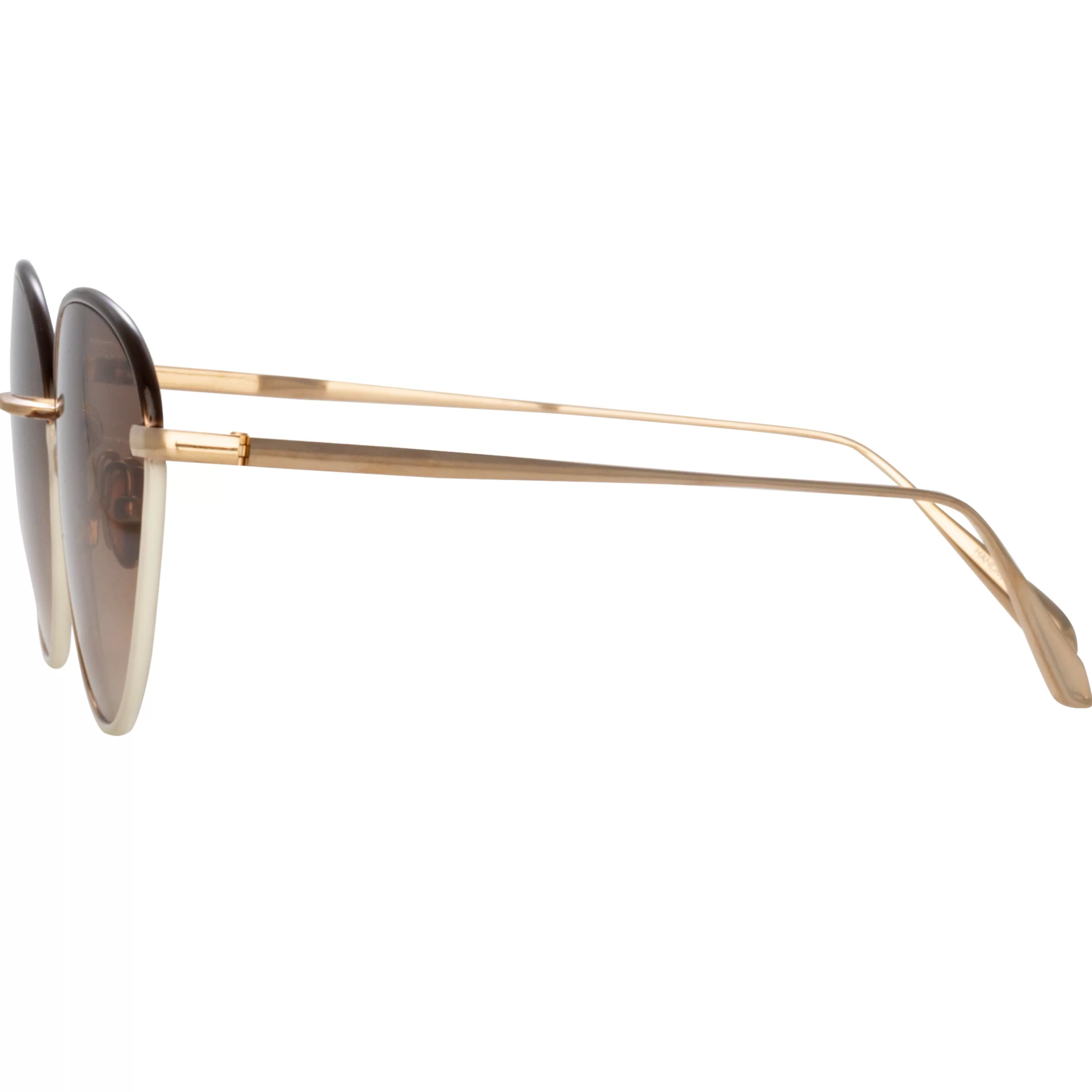 regina_cat_eye_sunglasses_in_mocha_2.webp Women LINDA FARROW (U.K.) Regina Cat Eye Sunglasses in Mocha