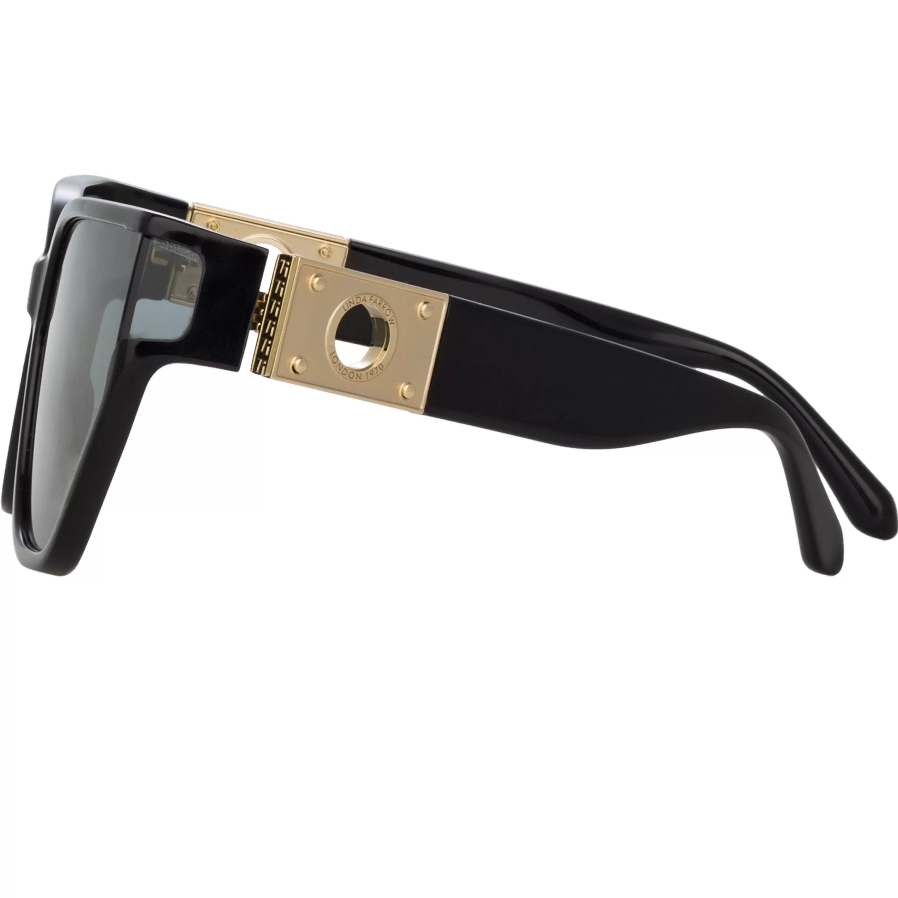sabine_oversized_sunglasses_in_black_2.webp LINDA FARROW (U.K.) Sabine Oversized Sunglasses in Black