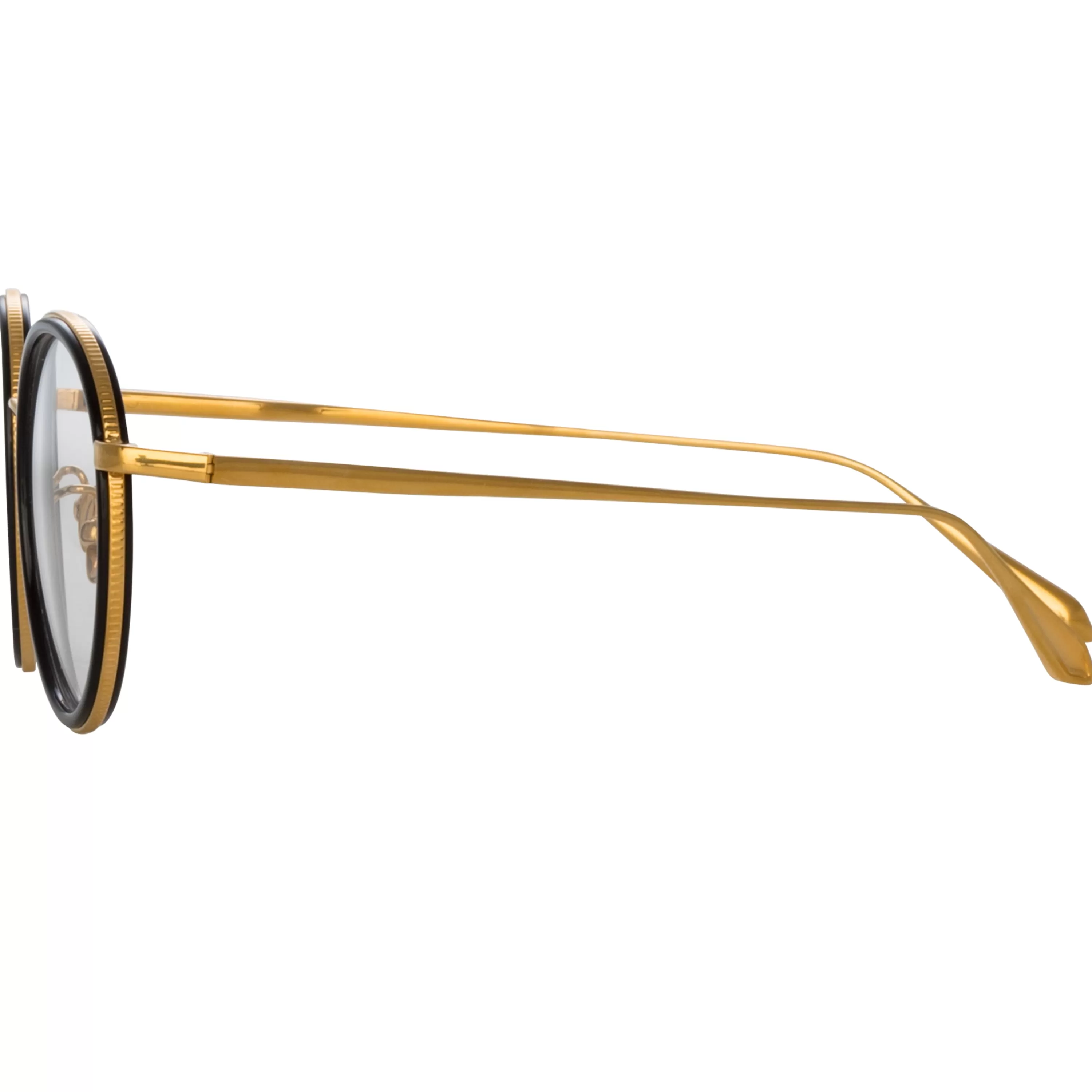 sato_oval_optical_frame_in_yellow_gold_3.webp LINDA FARROW (U.K.) Sato Oval Optical Frame in Yellow Gold
