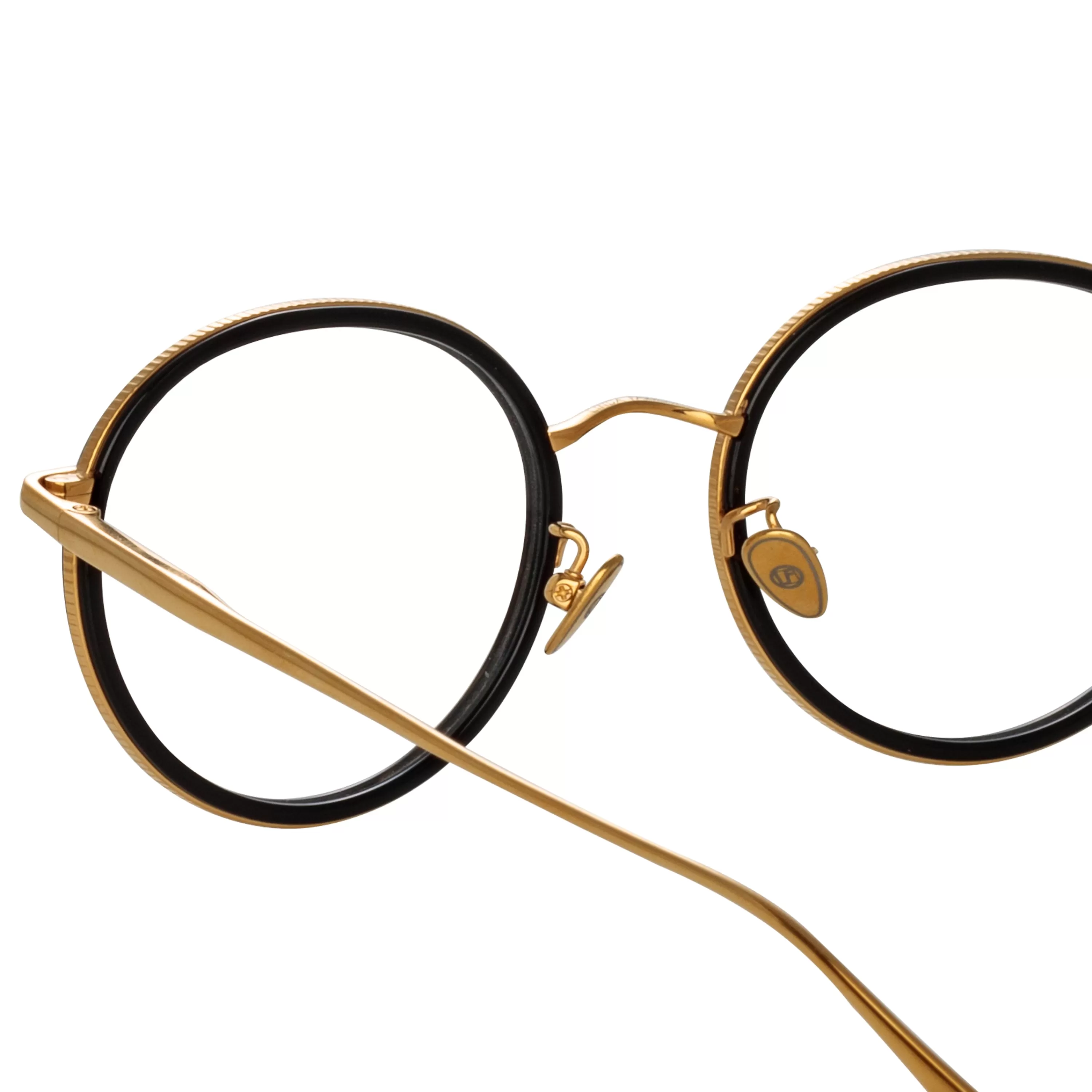 sato_oval_optical_frame_in_yellow_gold_4.webp LINDA FARROW (U.K.) Sato Oval Optical Frame in Yellow Gold