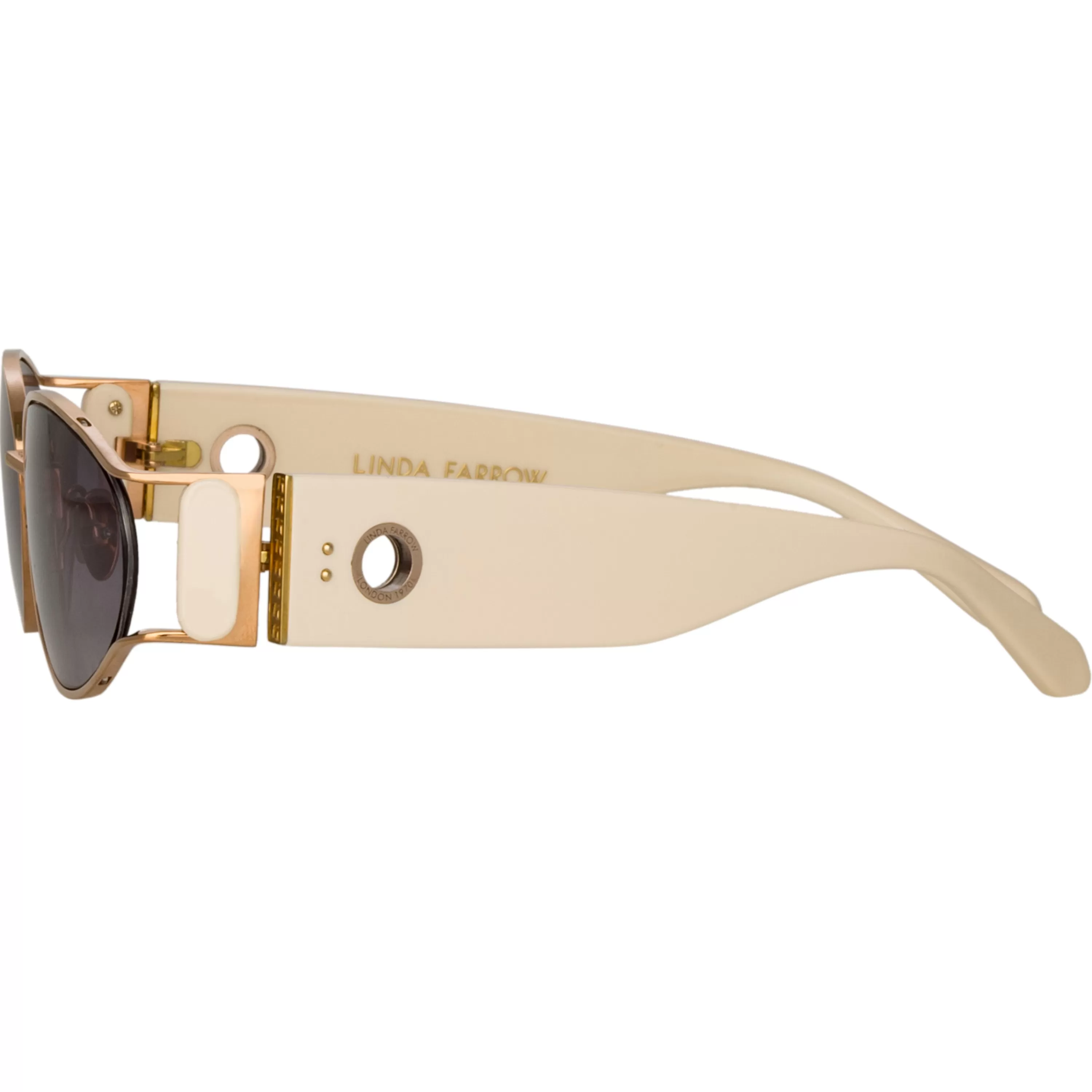shelby_cat_eye_sunglasses_in_cream_2.webp Women LINDA FARROW (U.K.) Shelby Cat Eye Sunglasses in Cream