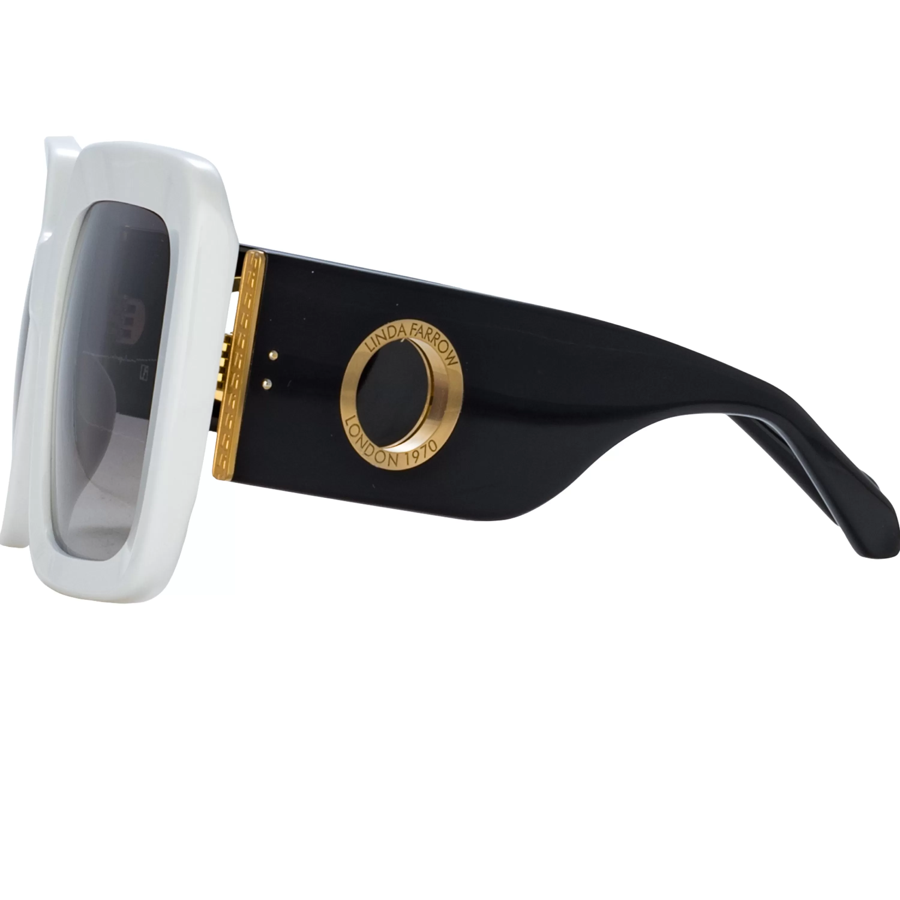 shelly_oversize_sunglasses_in_white_3.webp Women LINDA FARROW (U.K.) Shelly Oversize Sunglasses in White