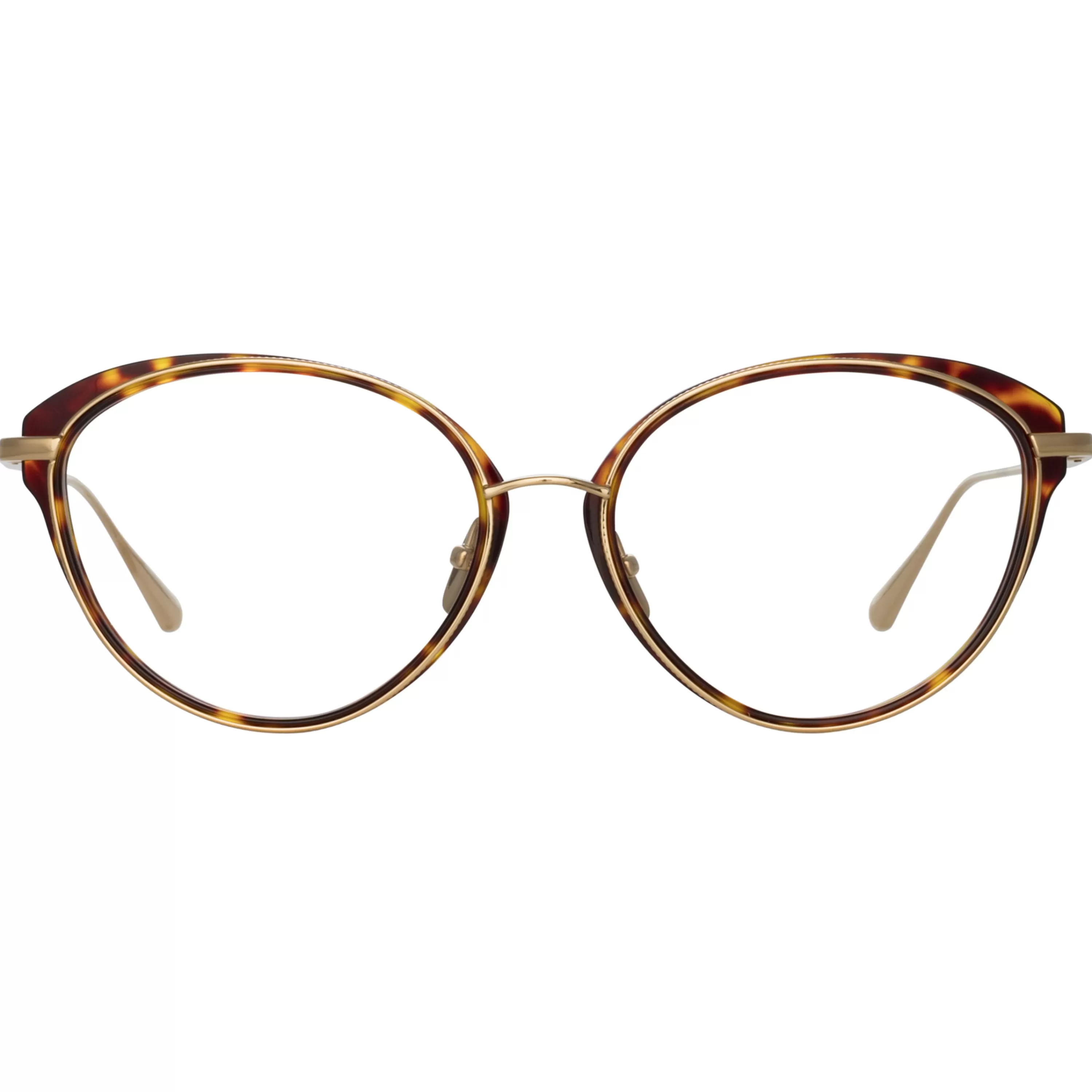 Women LINDA FARROW (U.K.) Song Cat Eye Optical Frame in Tortoiseshell